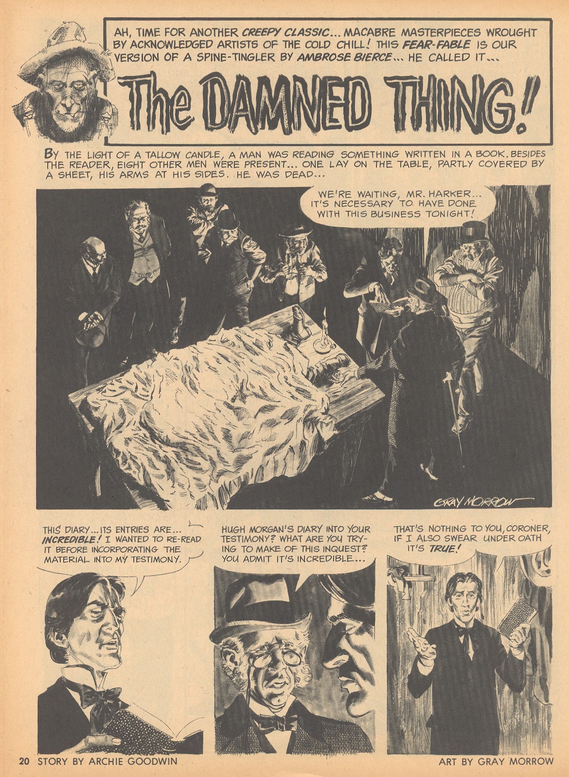 Read online Creepy (1964) comic -  Issue #4 - 20