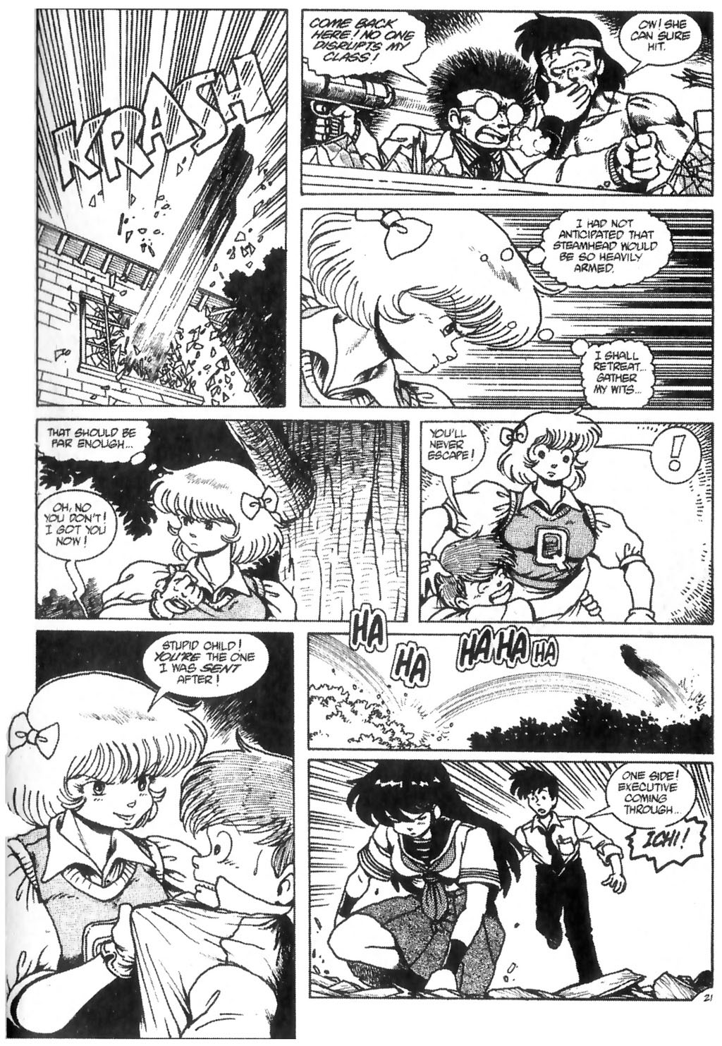Read online Ninja High School (1986) comic -  Issue #22 - 22