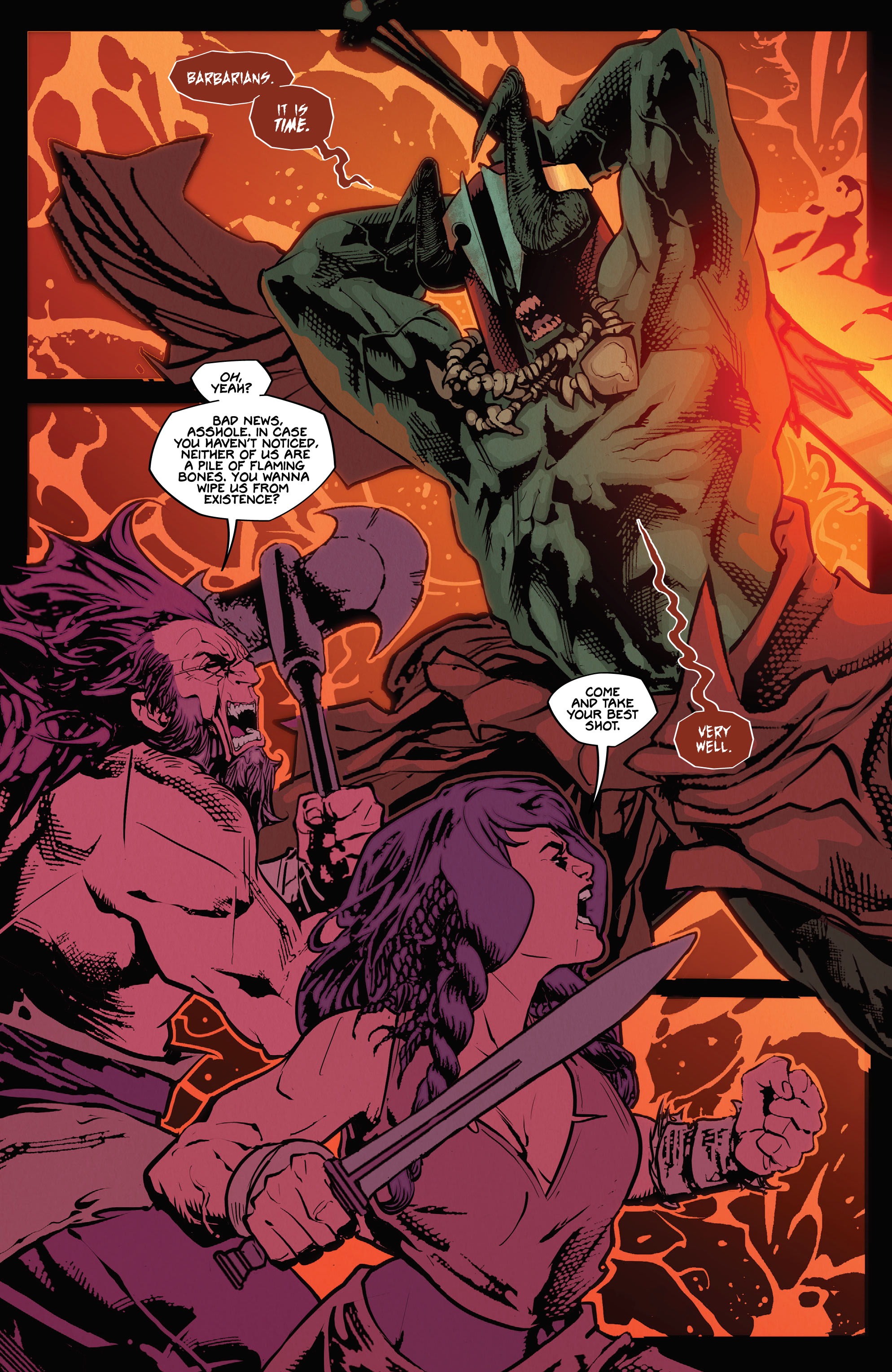 Read online Barbaric Hell to Pay comic -  Issue #4 - 12
