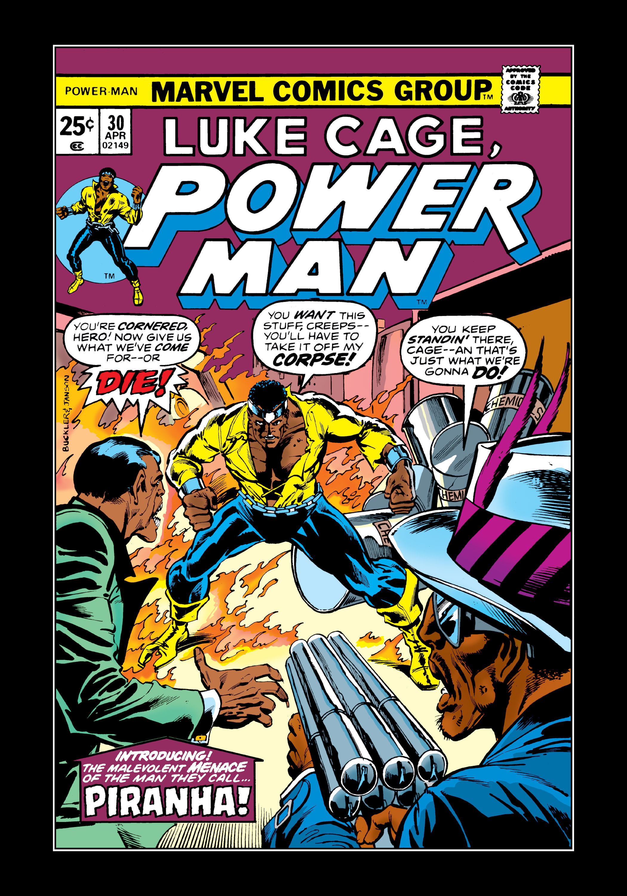 Read online Marvel Masterworks: Luke Cage, Power Man comic -  Issue # TPB 2 (Part 3) - 58