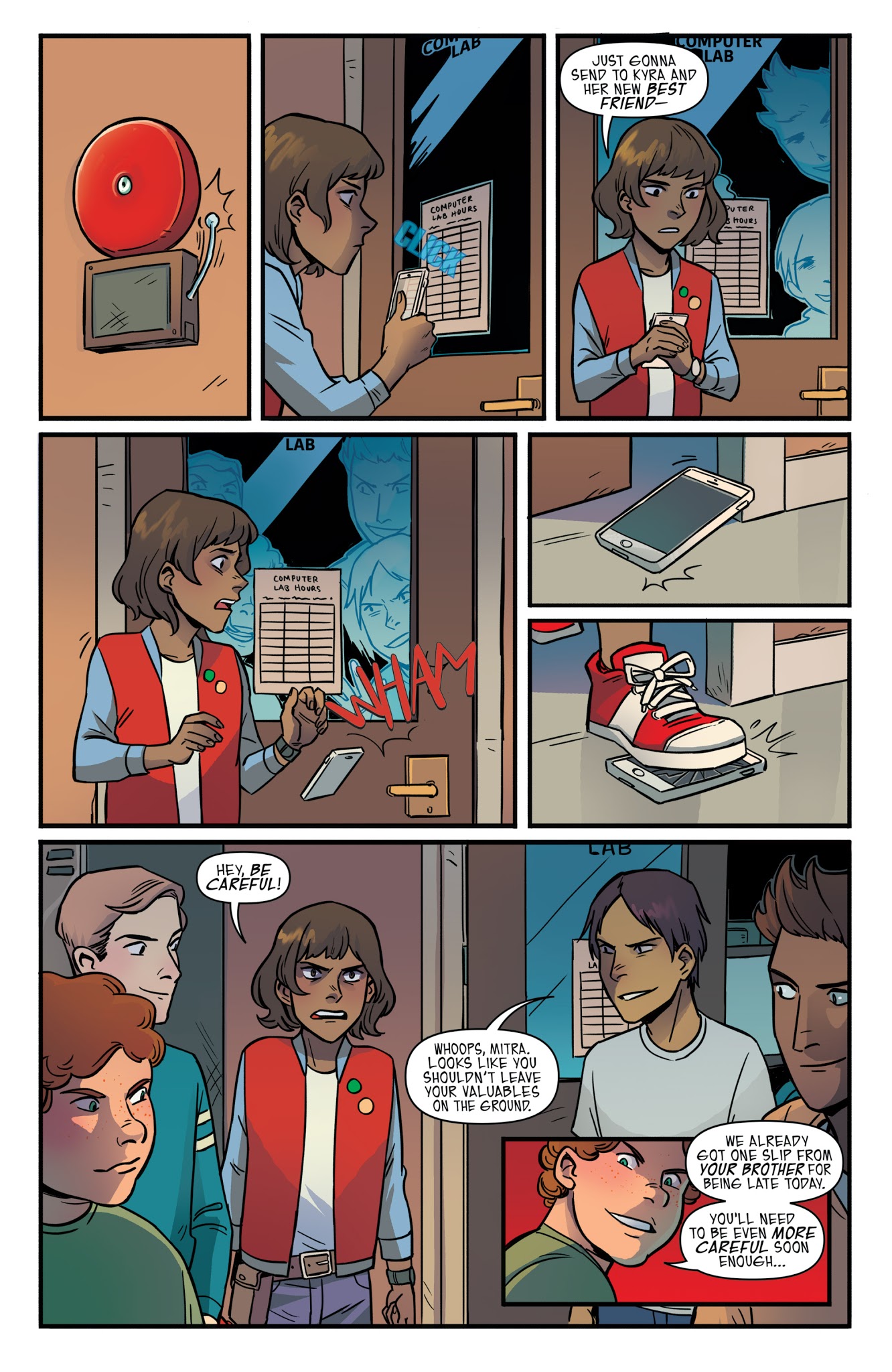 Read online Goosebumps: Download and Die comic -  Issue #1 - 7