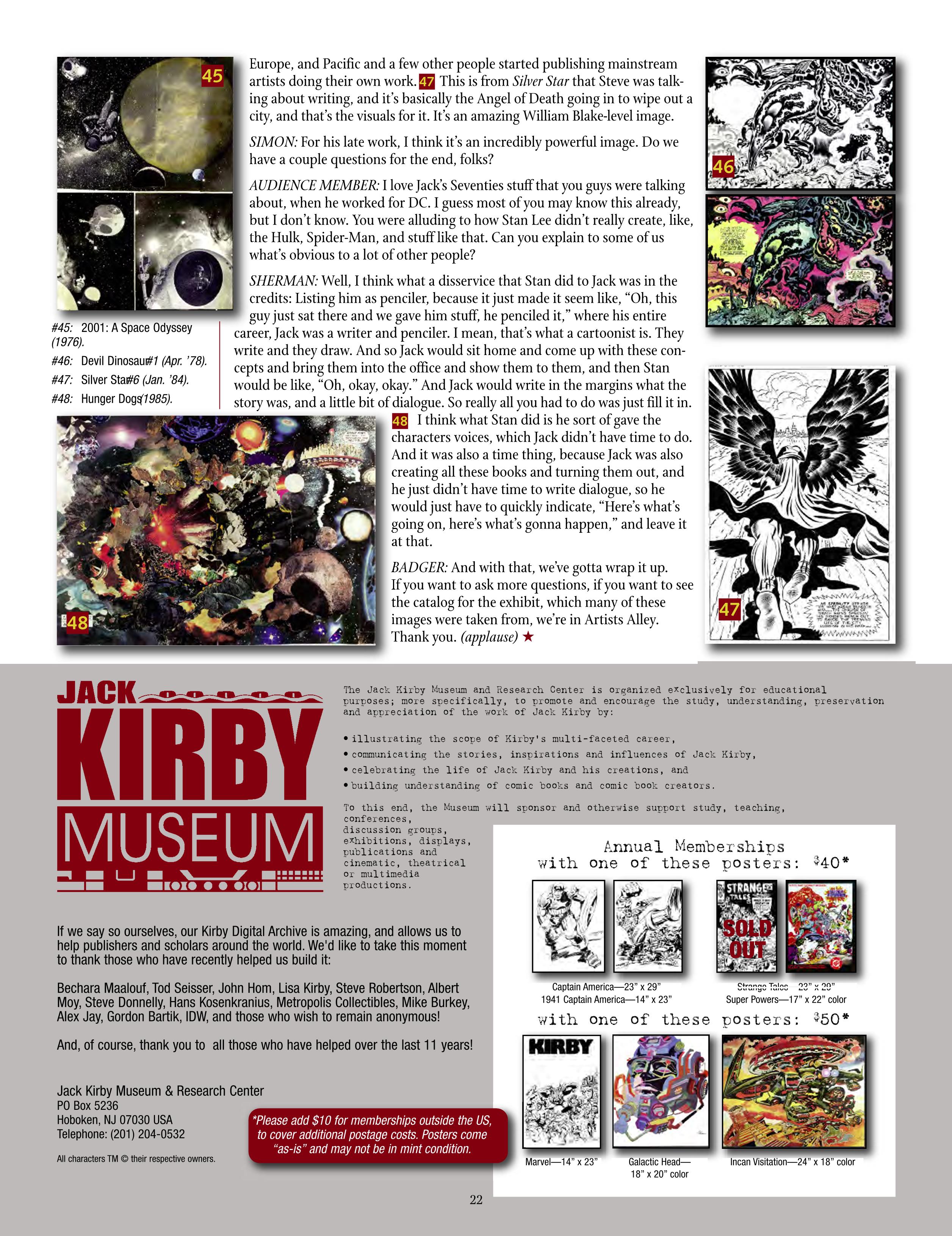 Read online The Jack Kirby Collector comic -  Issue #71 - 24
