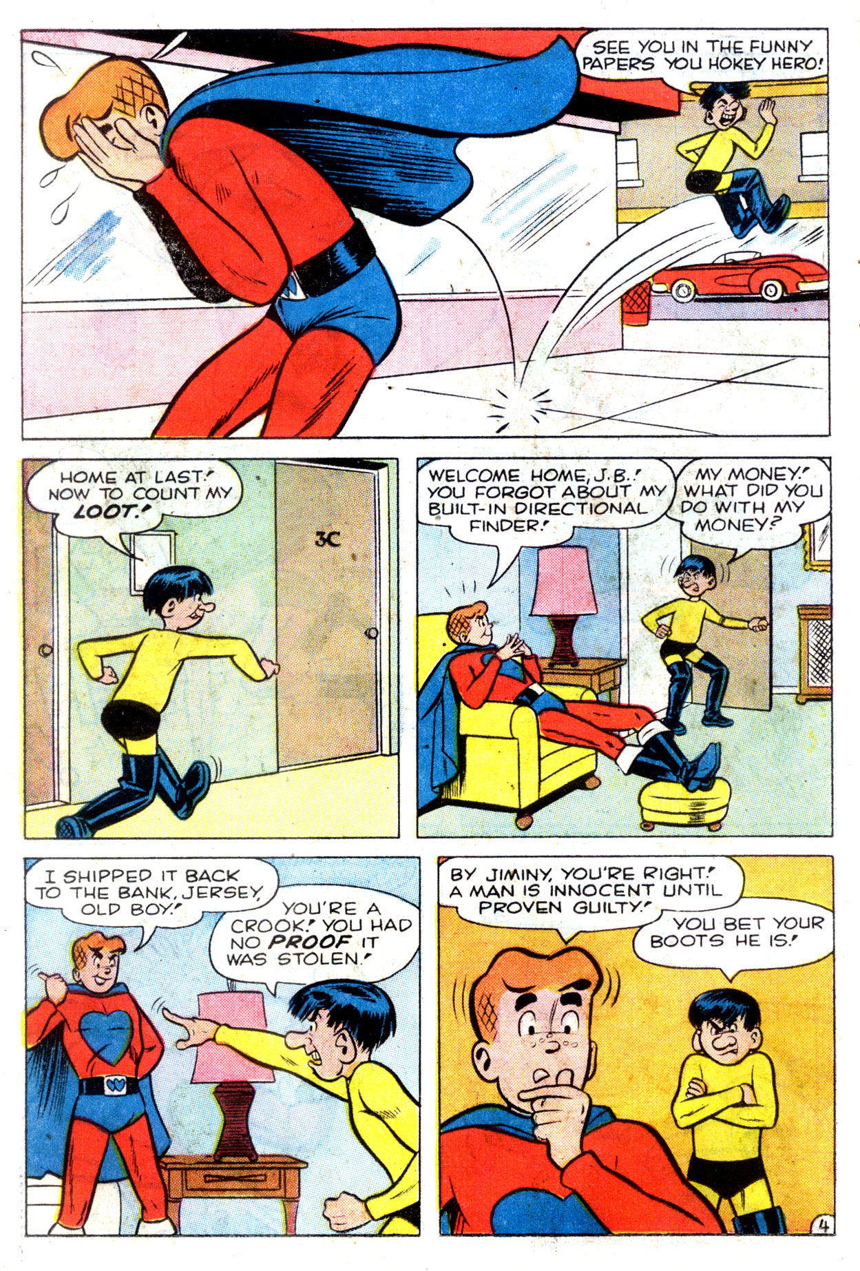 Read online Pep Comics comic -  Issue #187 - 6