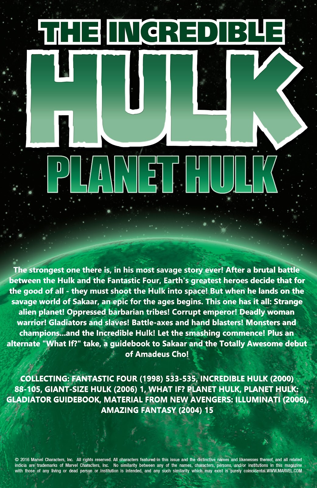 Hulk: Planet Hulk Omnibus issue TPB (Part 1) - Page 2