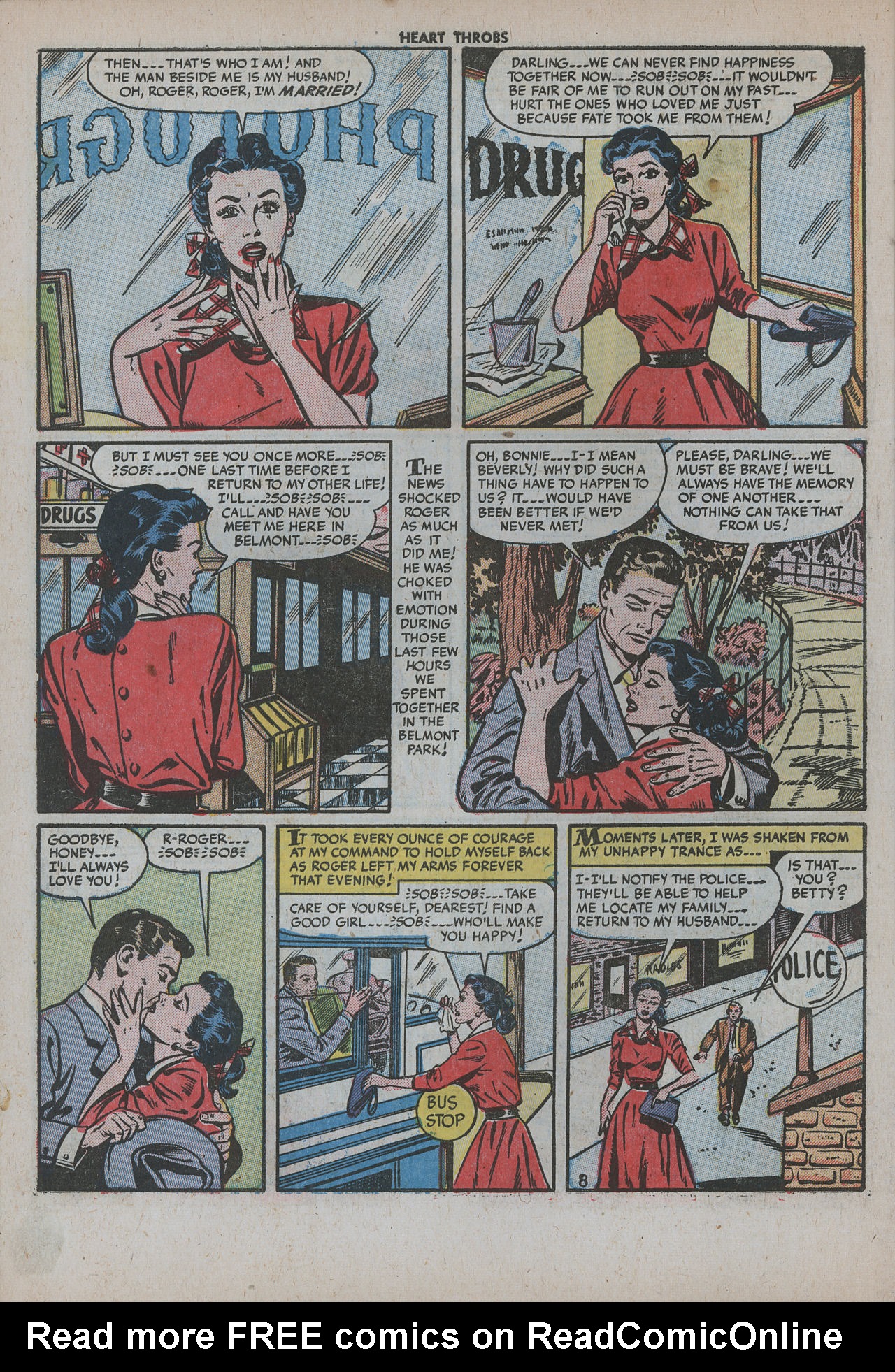 Read online Heart Throbs comic -  Issue #28 - 10