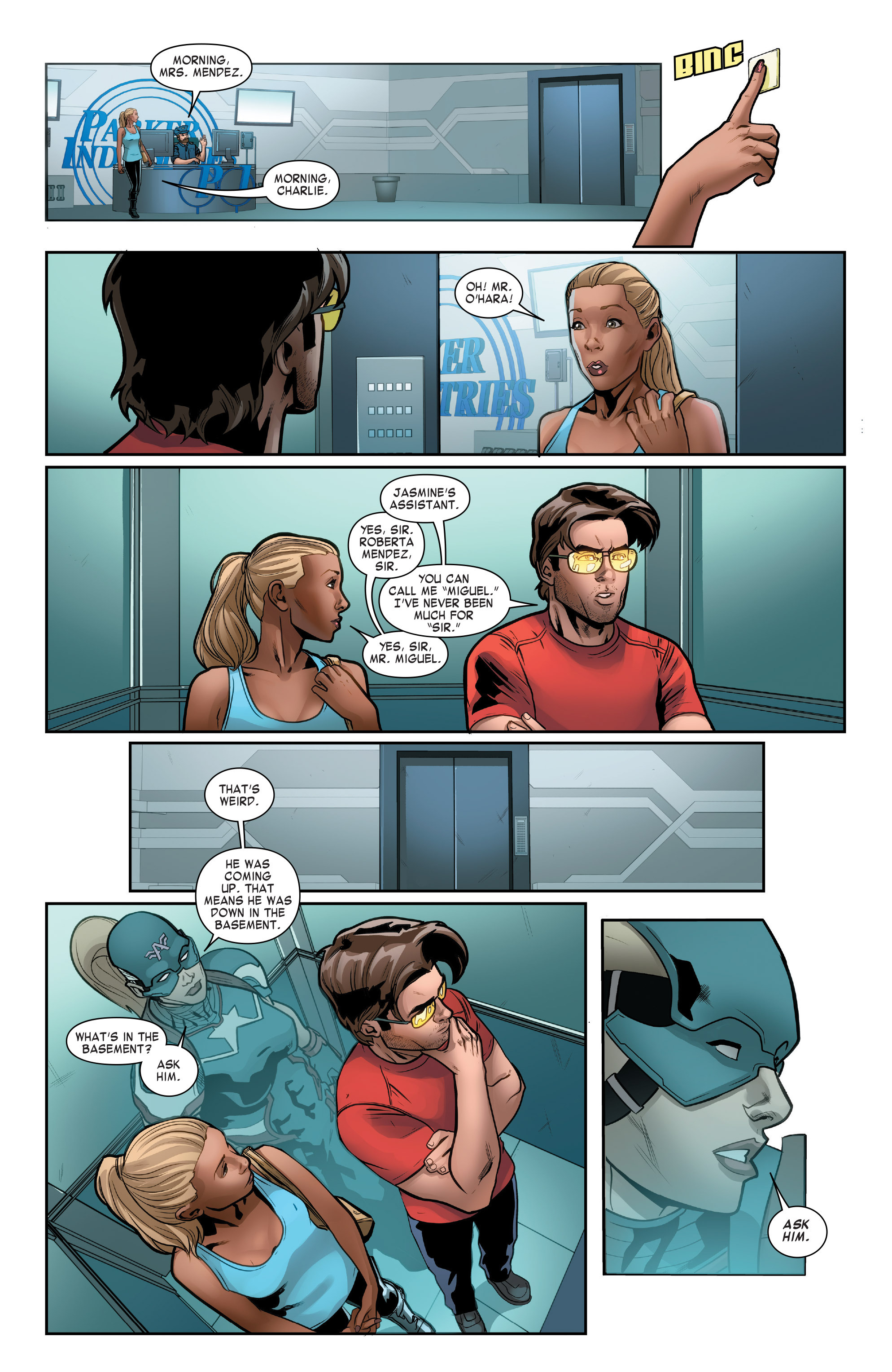 Read online Spider-Man 2099 (2015) comic -  Issue #4 - 5