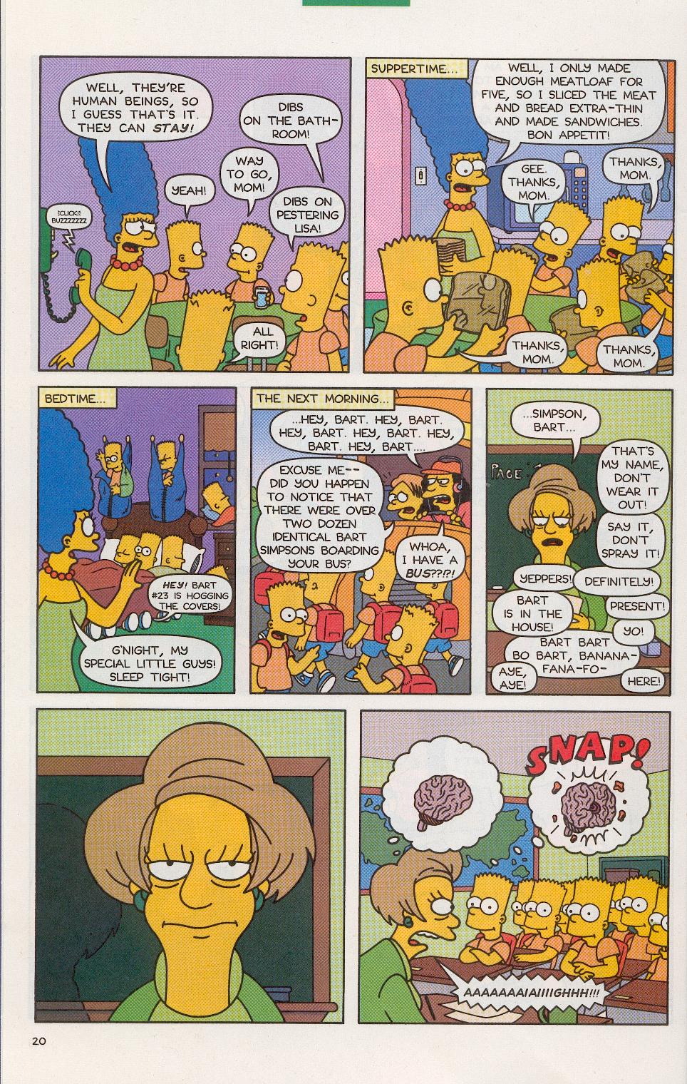 Read online Simpsons Comics Presents Bart Simpson comic -  Issue #2 - 20