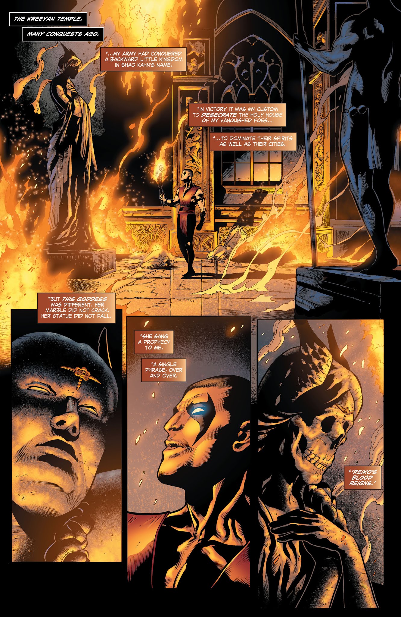 Read online Mortal Kombat X [I] comic -  Issue # _TPB 3 - 31