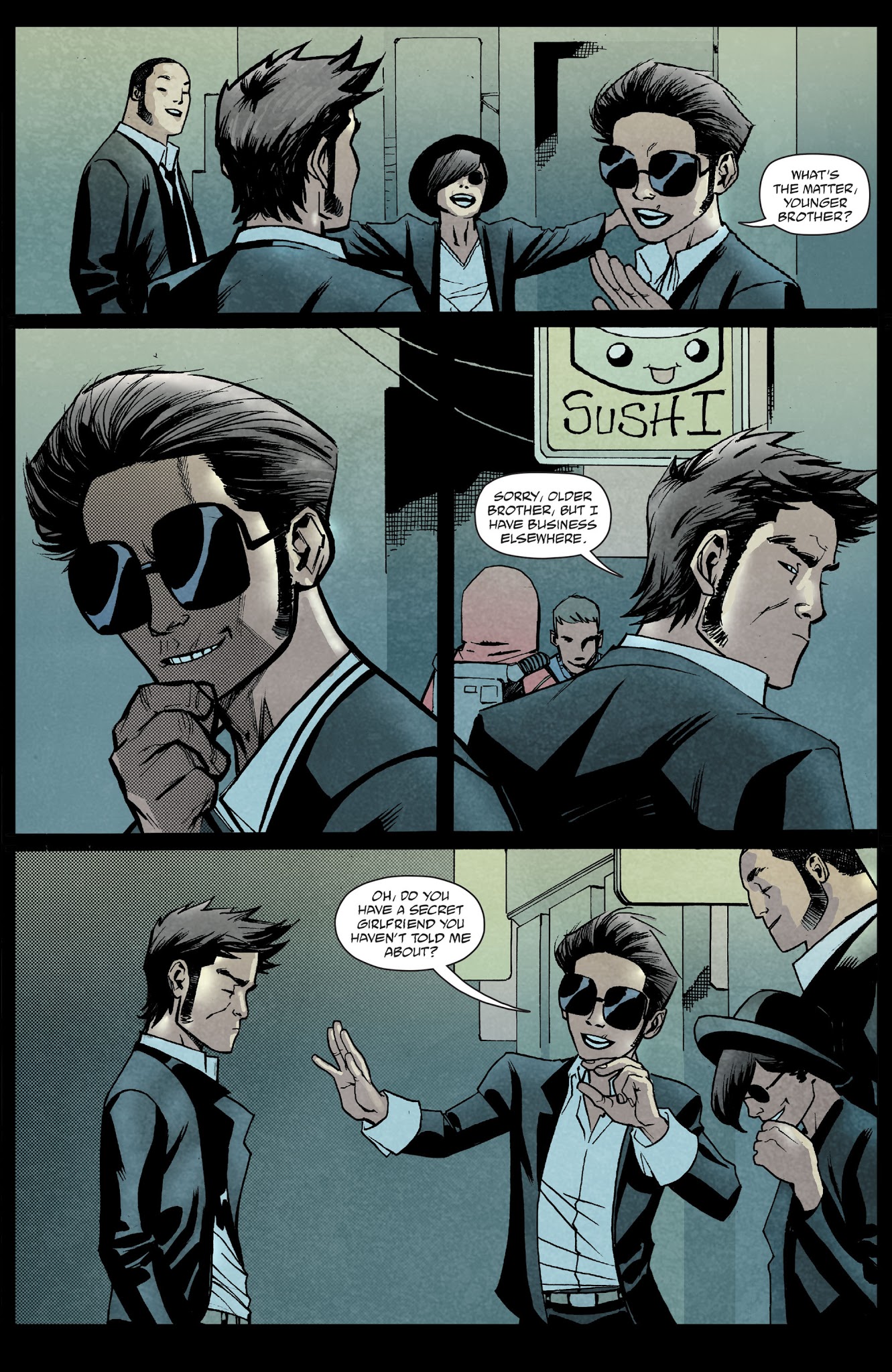 Read online Get Jiro!: Blood & Sushi comic -  Issue # TPB - 18