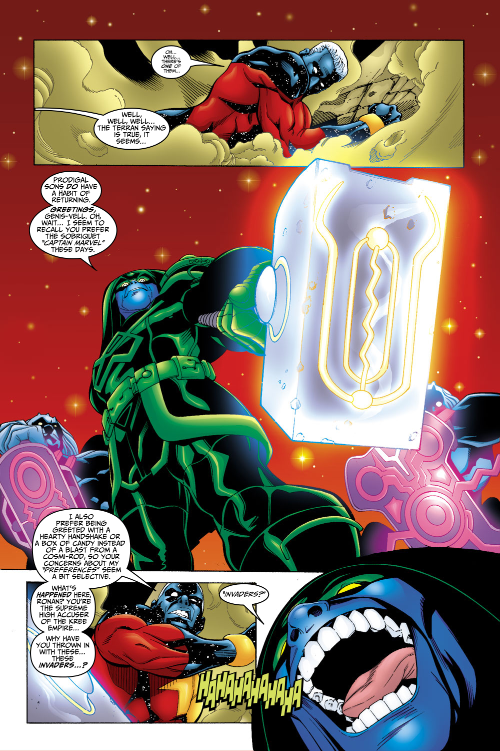 Read online Captain Marvel (1999) comic -  Issue #22 - 22