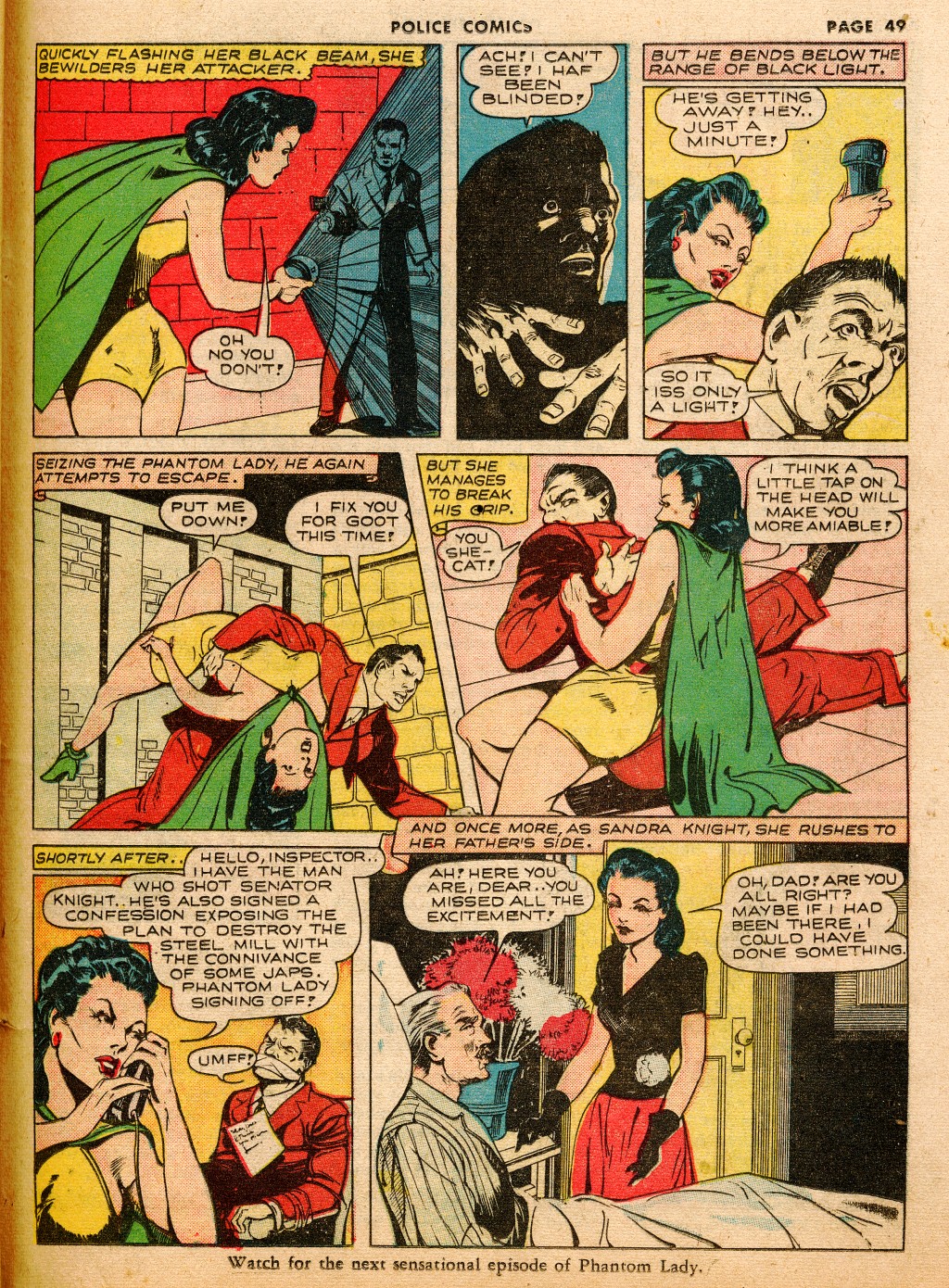 Read online Police Comics comic -  Issue #9 - 58