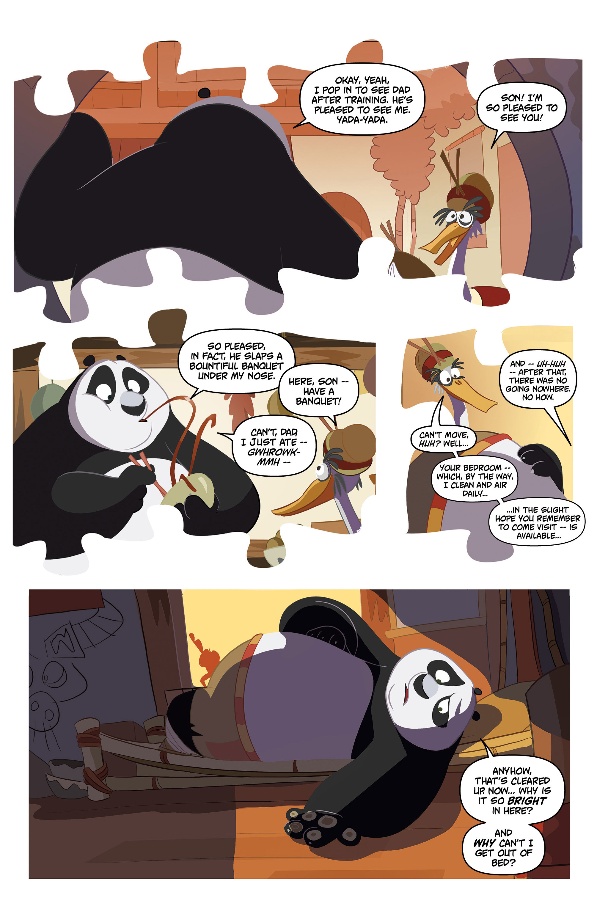 Read online DreamWorks Kung Fu Panda comic -  Issue #1 - 6
