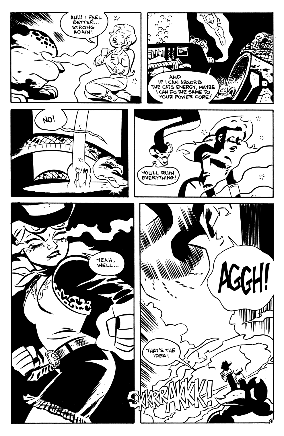 Read online Mutant, Texas: Tales of Sheriff Ida Red comic -  Issue #4 - 7