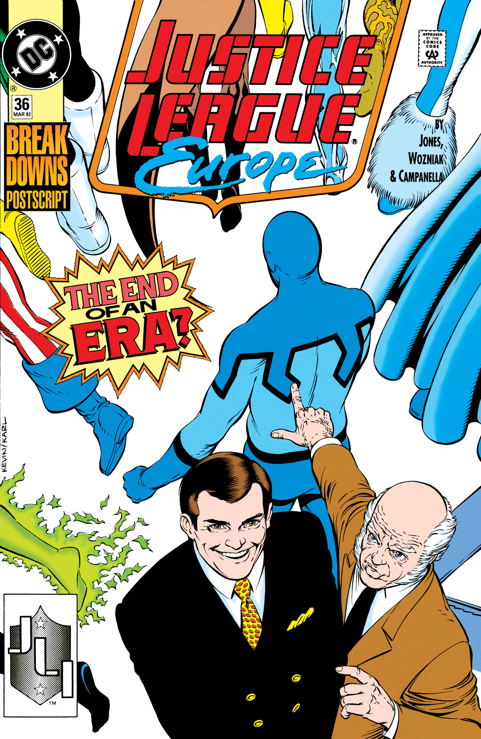 Read online Justice League Europe comic -  Issue #36 - 1