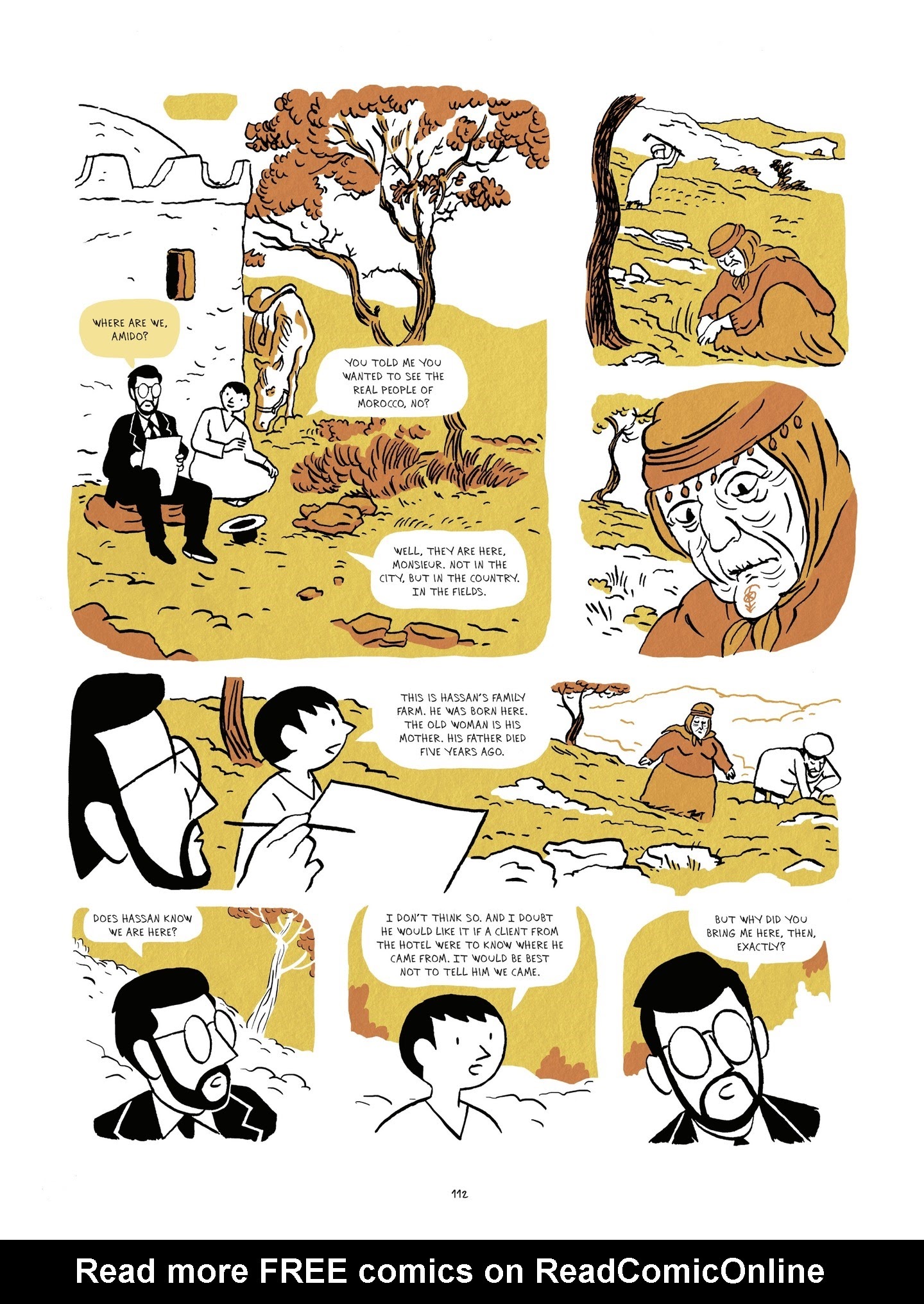 Read online Tangier in the Rain comic -  Issue # TPB - 109