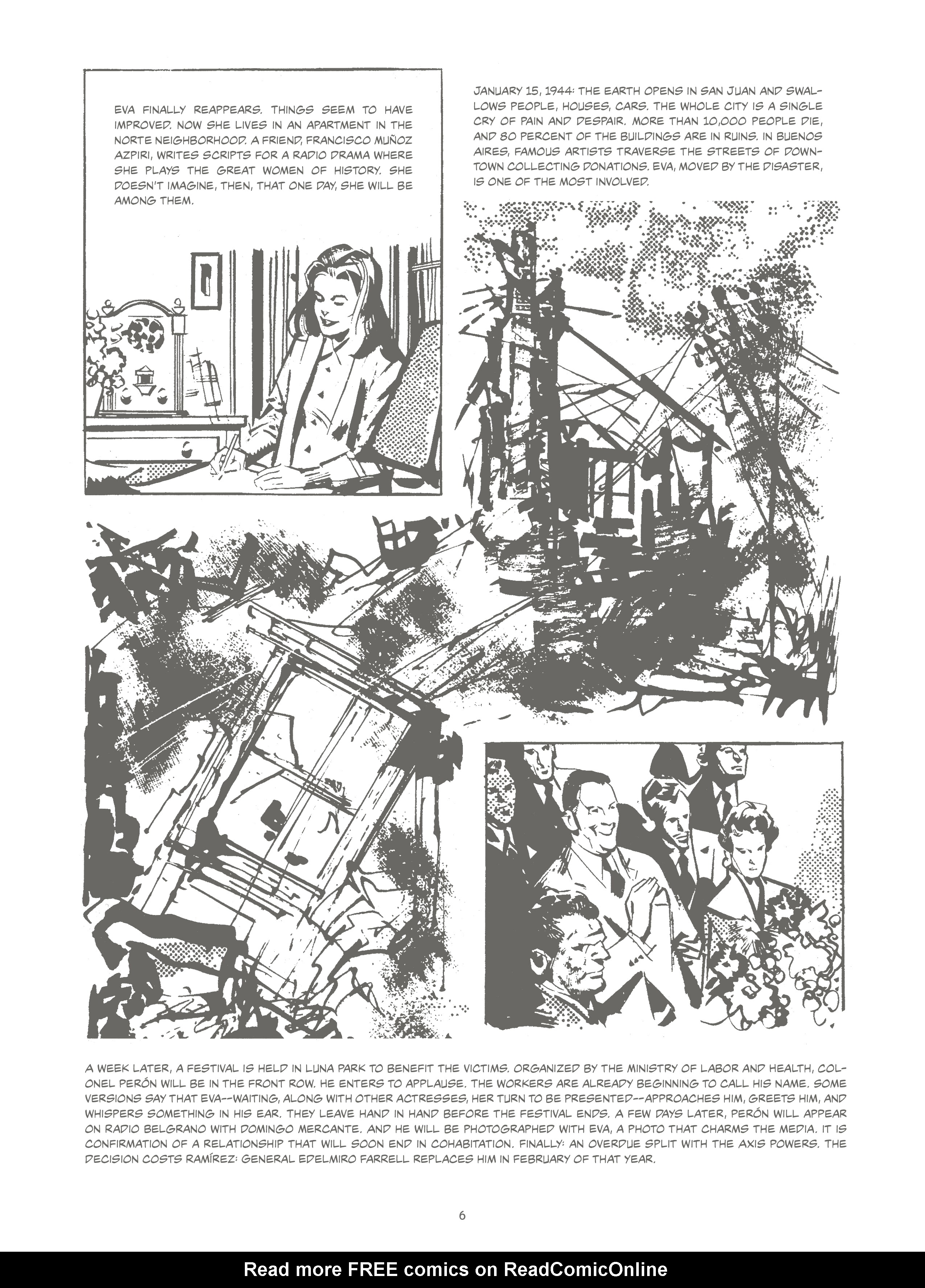 Read online Evita, the Life and Work of Eva Perón comic -  Issue # TPB - 11