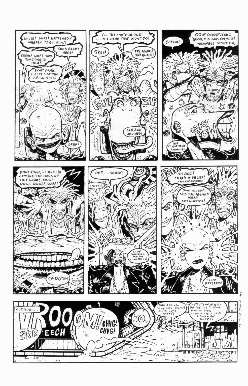 Read online Tank Girl (1991) comic -  Issue #1 - 32