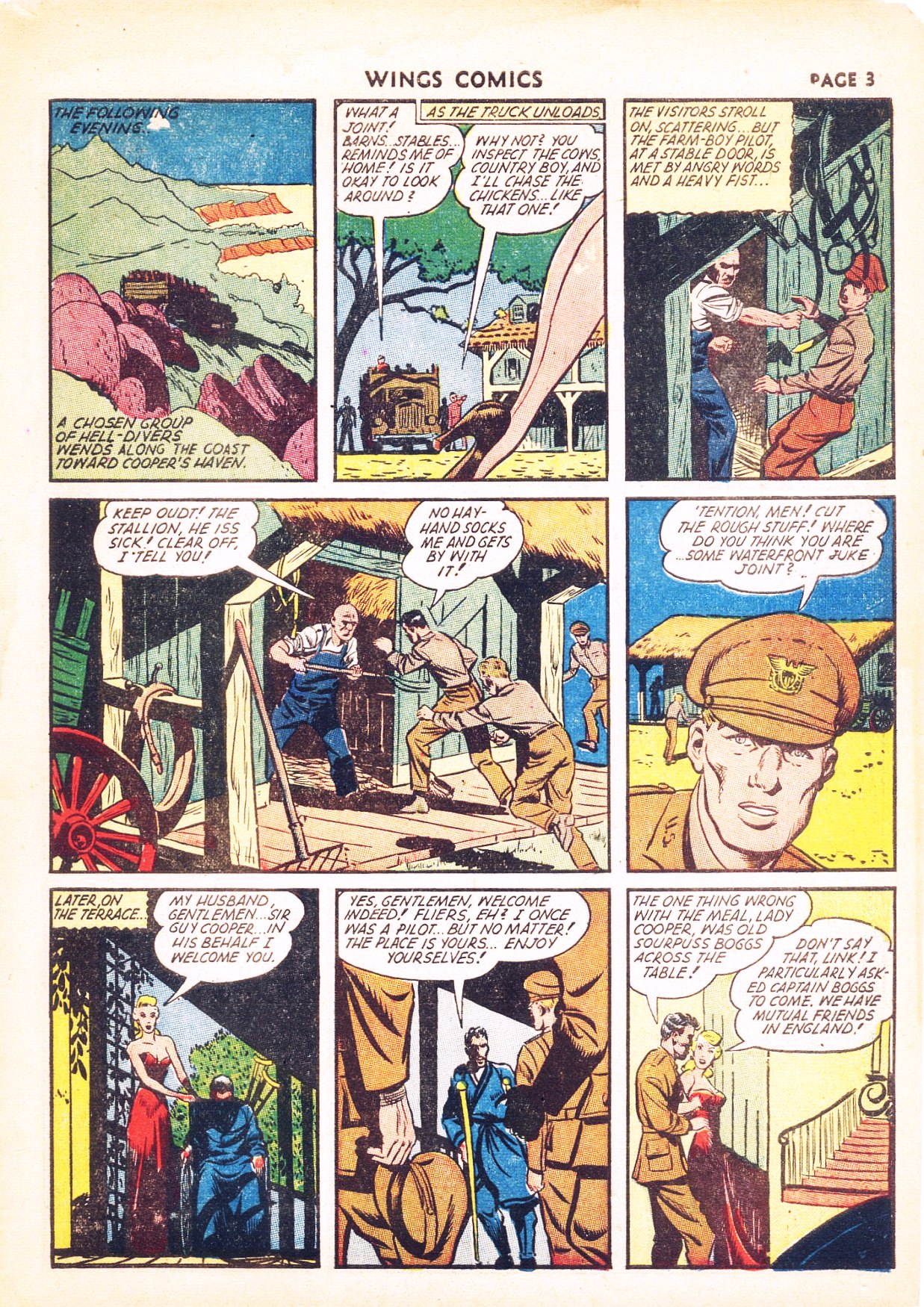 Read online Wings Comics comic -  Issue #31 - 5