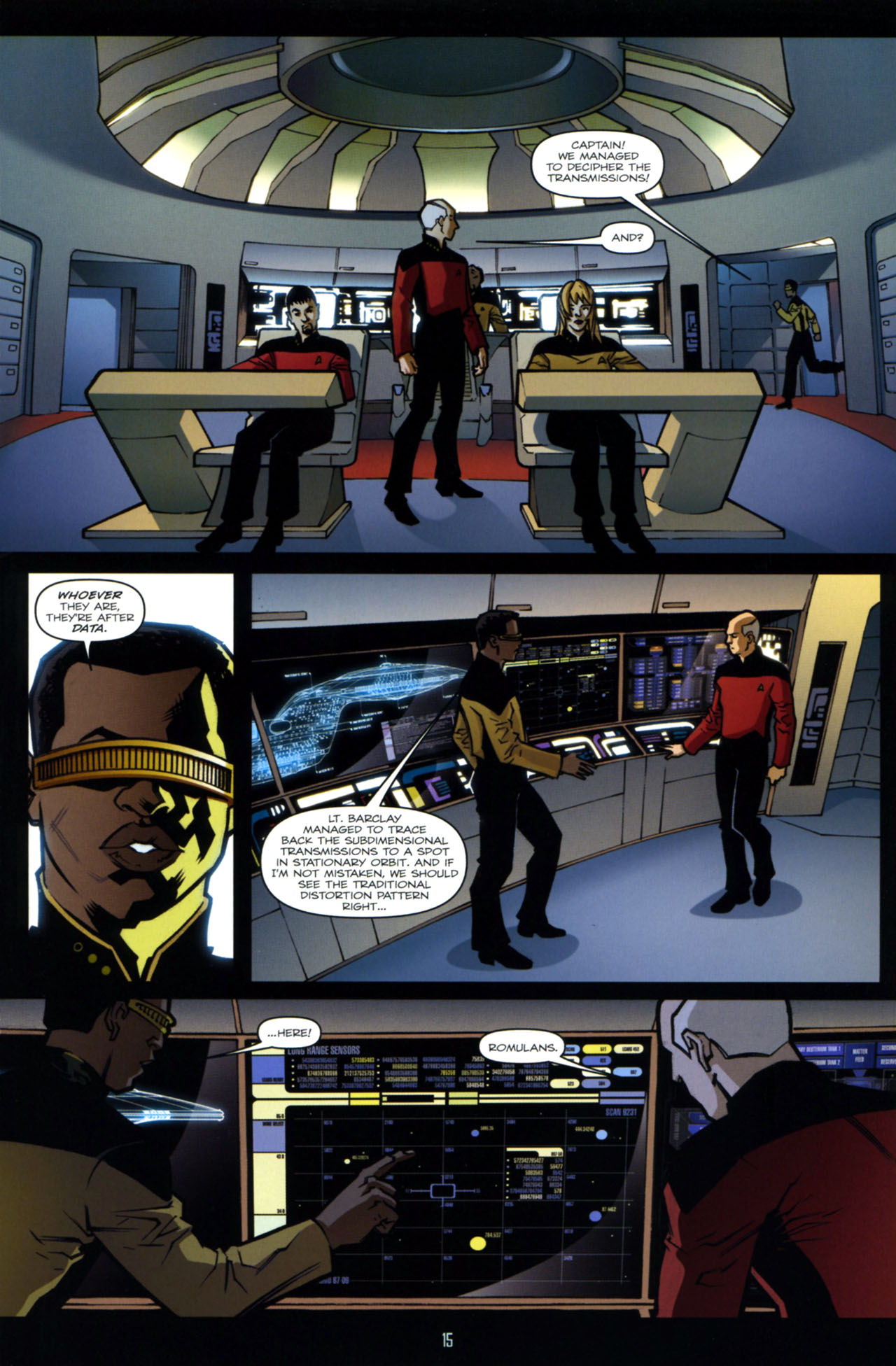 Read online Star Trek: The Next Generation: Intelligence Gathering comic -  Issue #1 - 18