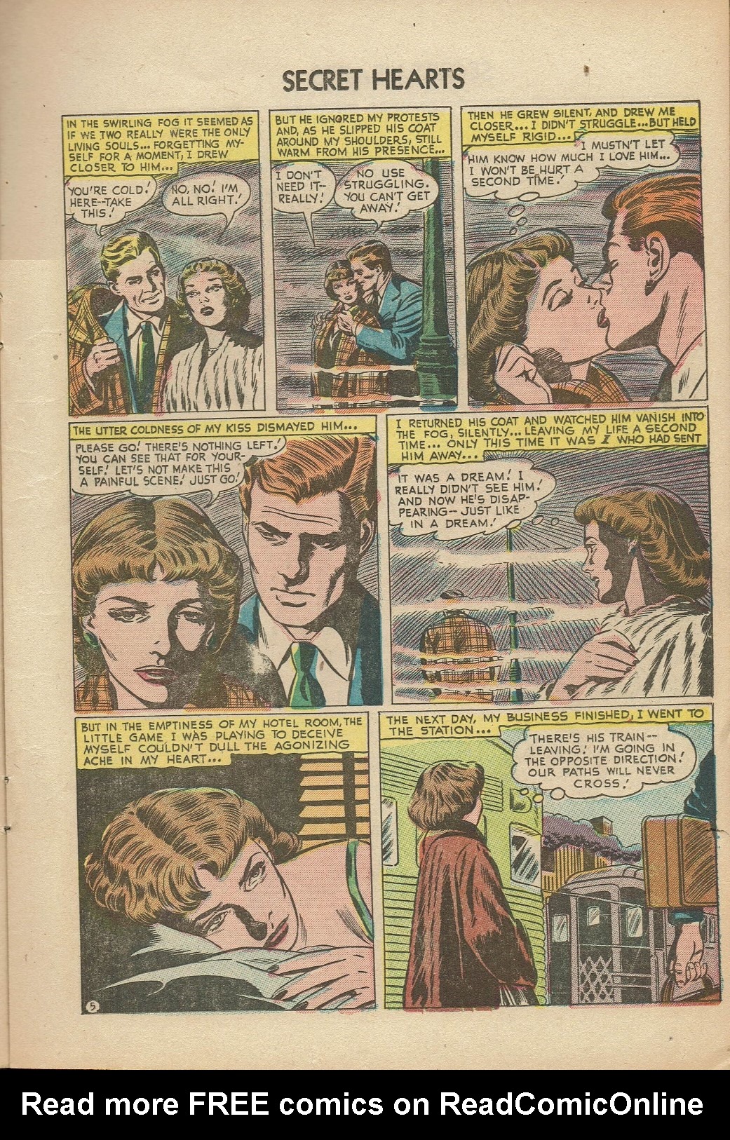 Read online Secret Hearts comic -  Issue #14 - 15