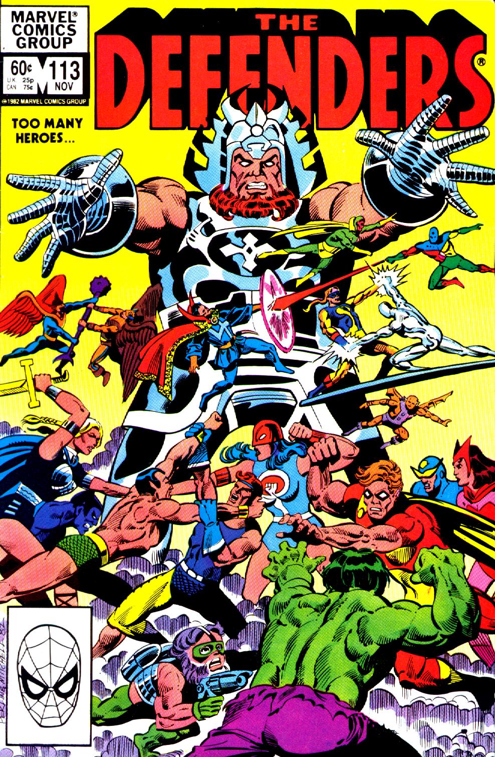 Read online The Defenders (1972) comic -  Issue #113 - 1