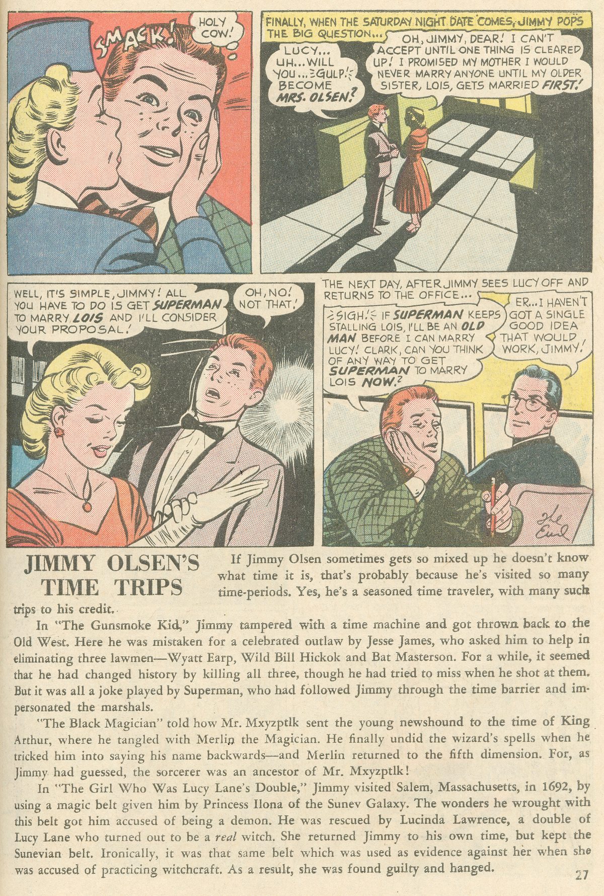 Read online Superman's Pal Jimmy Olsen comic -  Issue #95 - 29