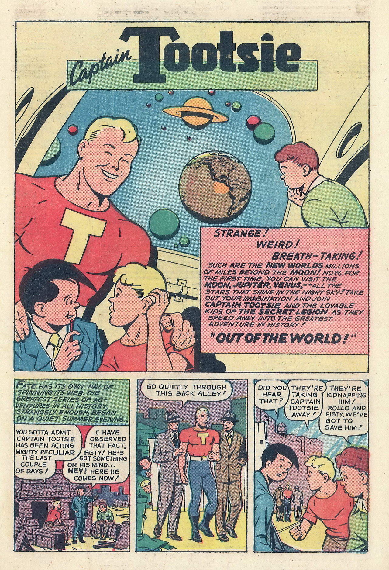 Read online Adventure of Captain Tootsie & the Space Legion comic -  Issue #1 - 3
