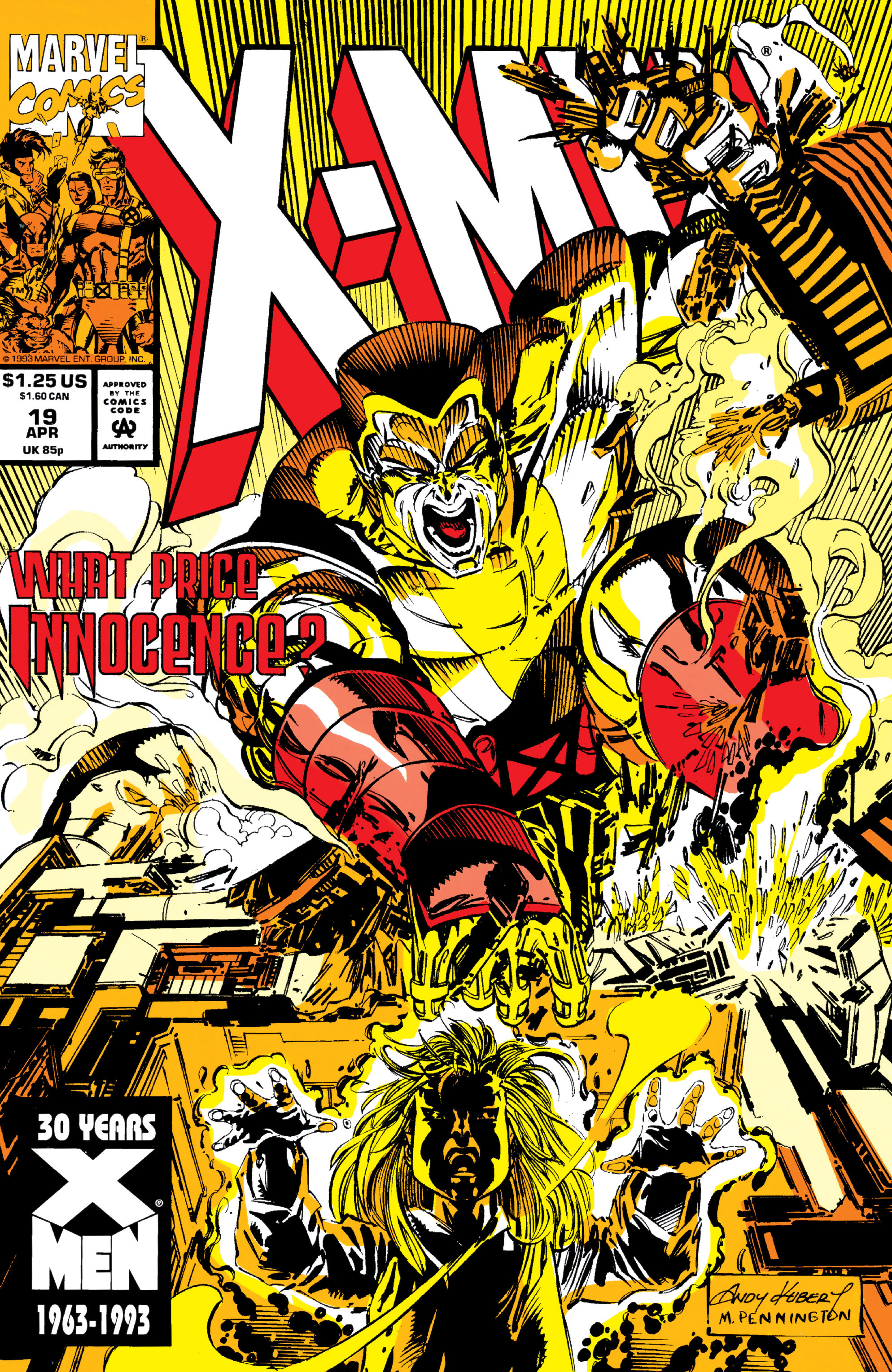 X-Men (1991) 19 Page 0