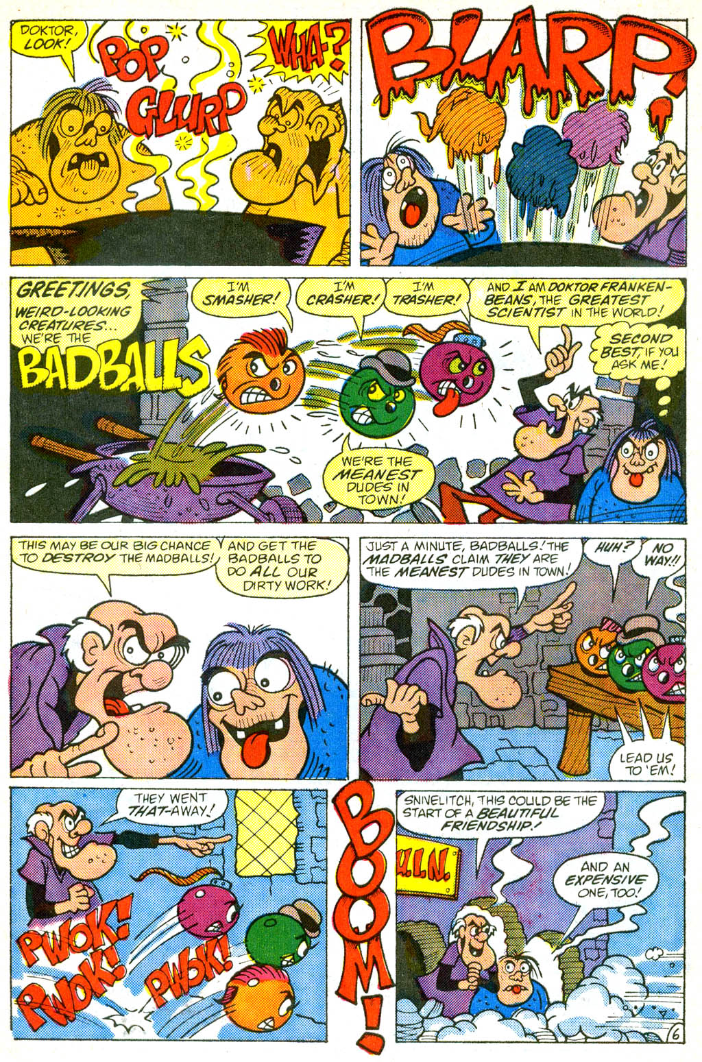 Read online Madballs comic -  Issue #3 - 7