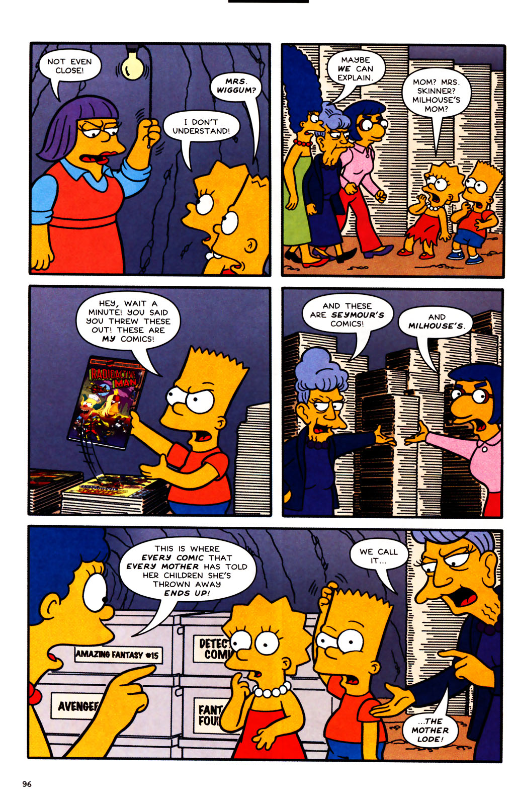 Read online Simpsons Comics comic -  Issue #100 - 96