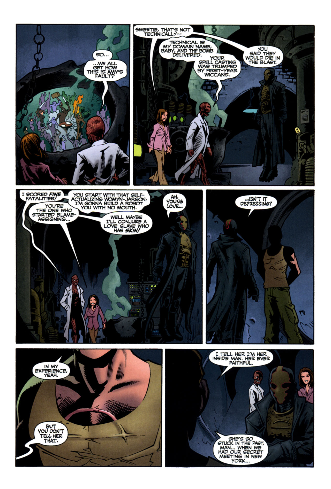 Read online Buffy the Vampire Slayer Season Eight comic -  Issue #19 - 22