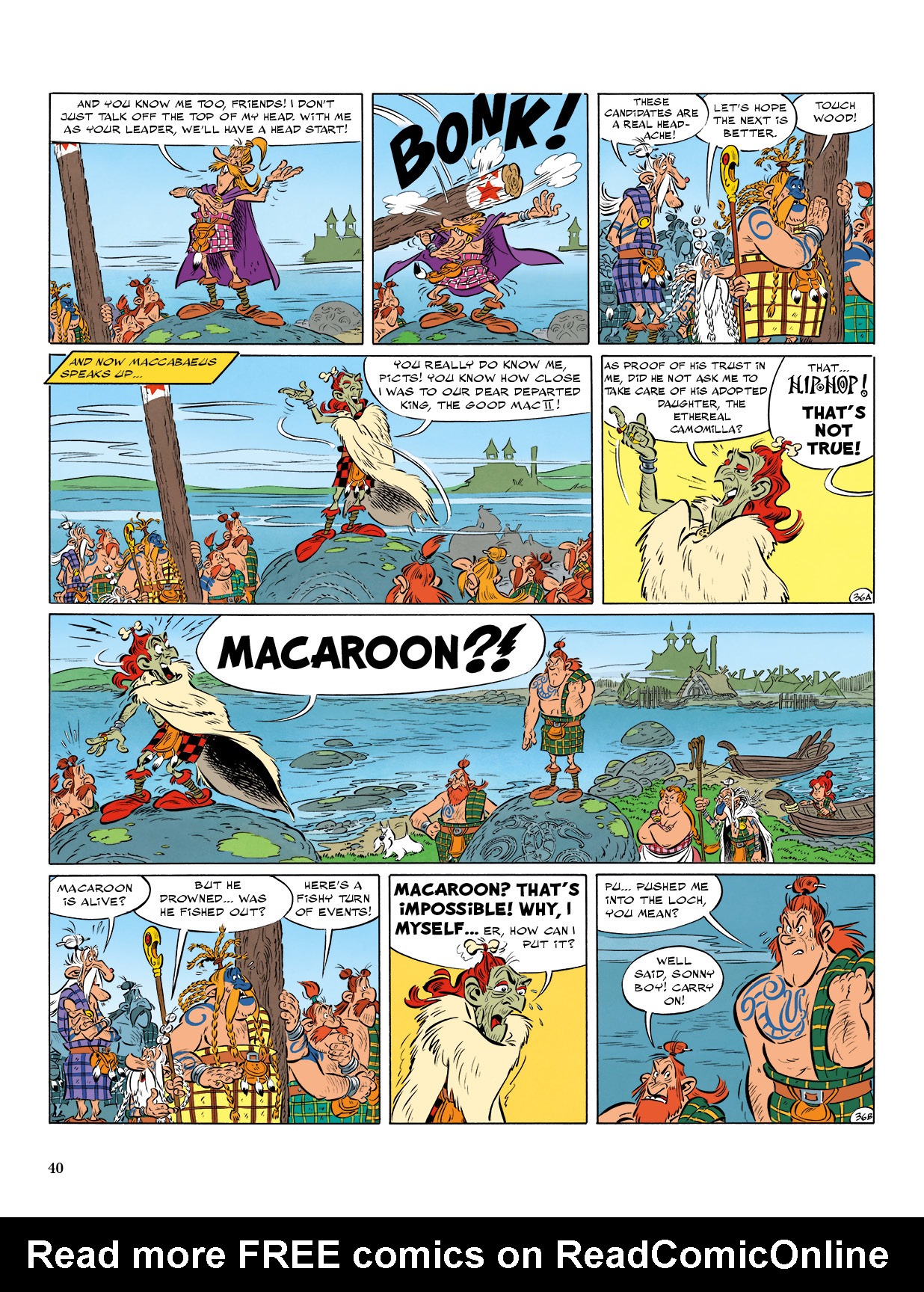 Read online Asterix comic -  Issue #35 - 41