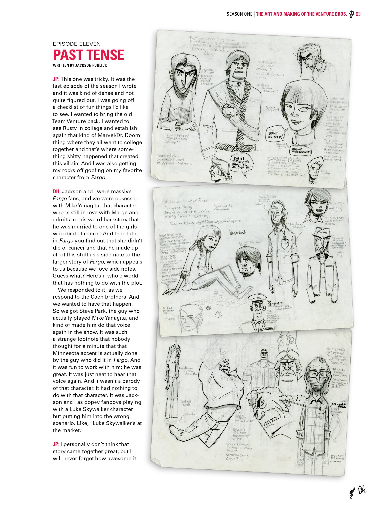 Read online Go Team Venture!: The Art and Making of The Venture Bros. comic -  Issue # TPB (Part 1) - 63