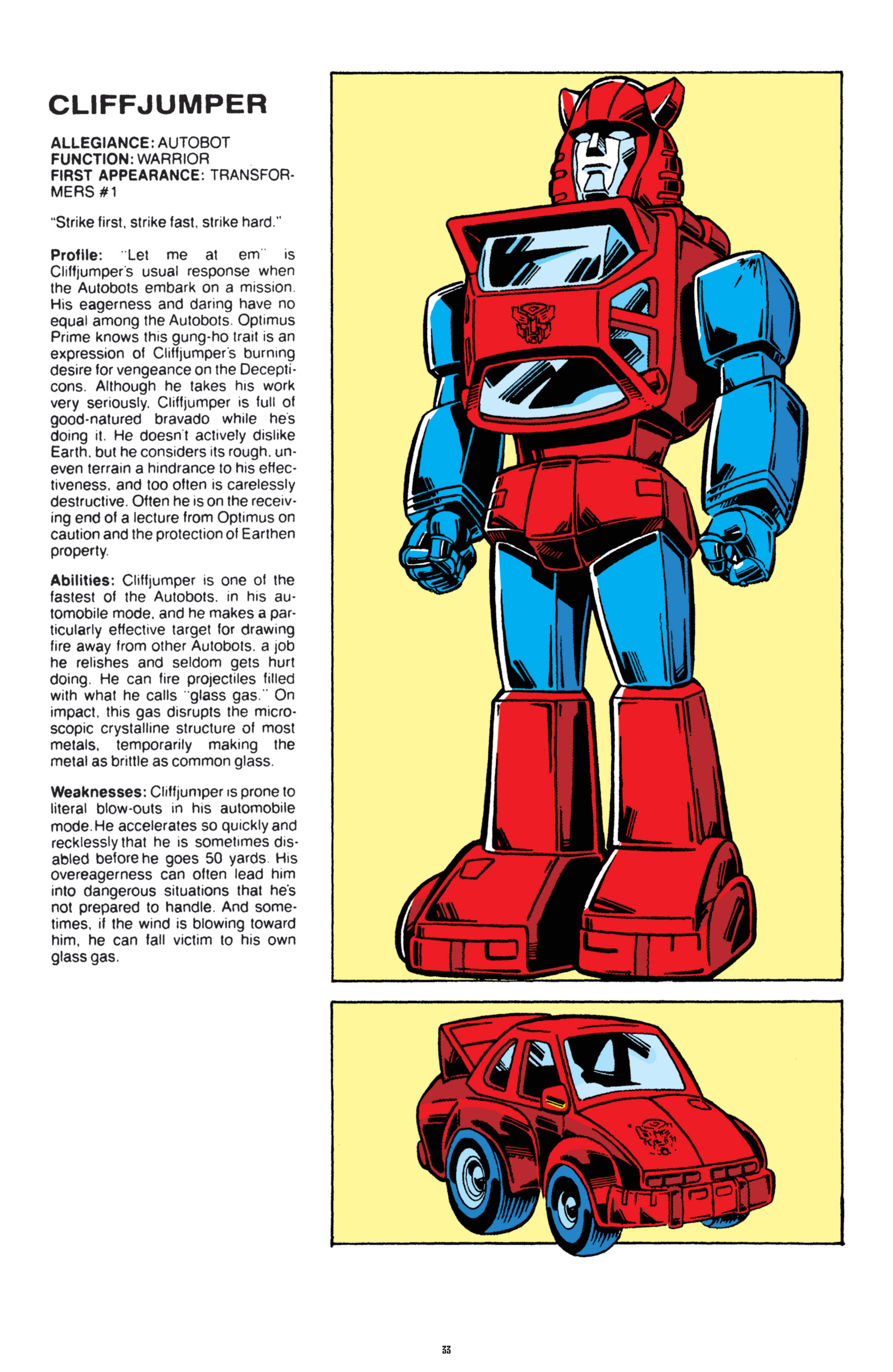 Read online The Transformers Classics comic -  Issue # TPB 8 - 33