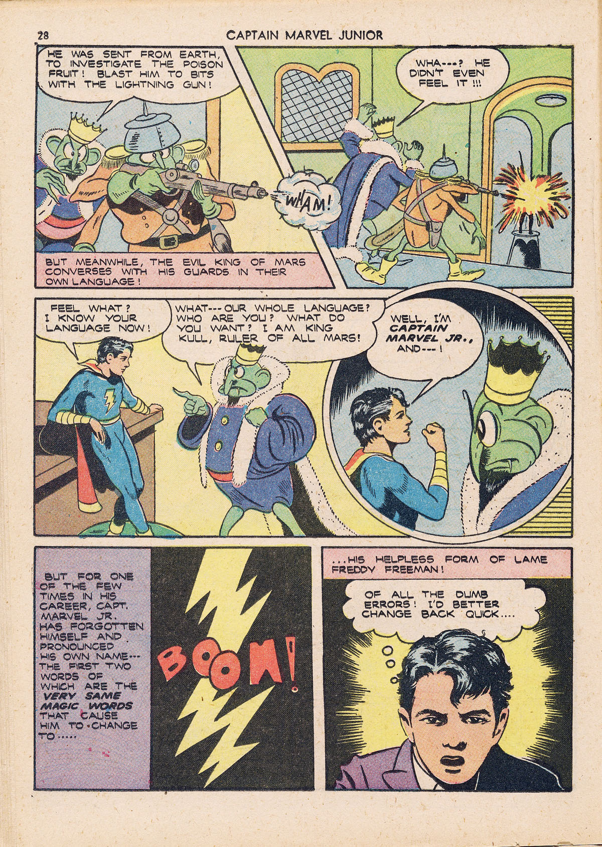 Read online Captain Marvel, Jr. comic -  Issue #6 - 27