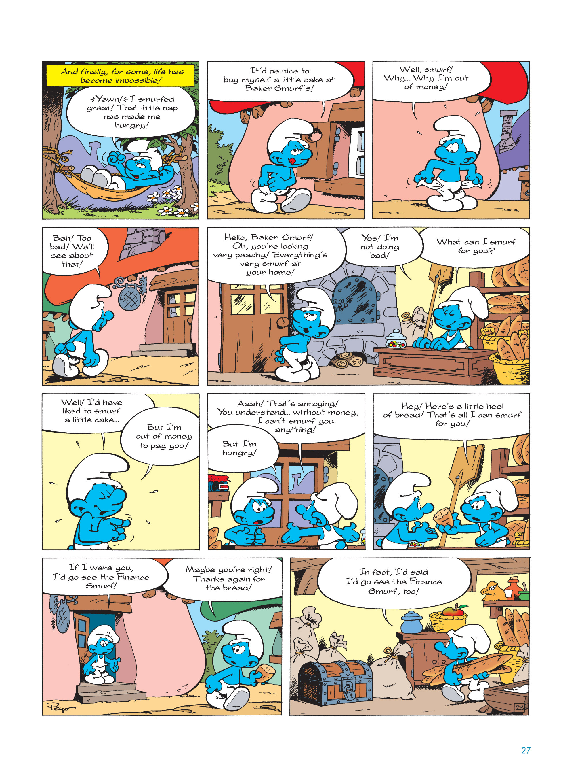 Read online The Smurfs comic -  Issue #18 - 27