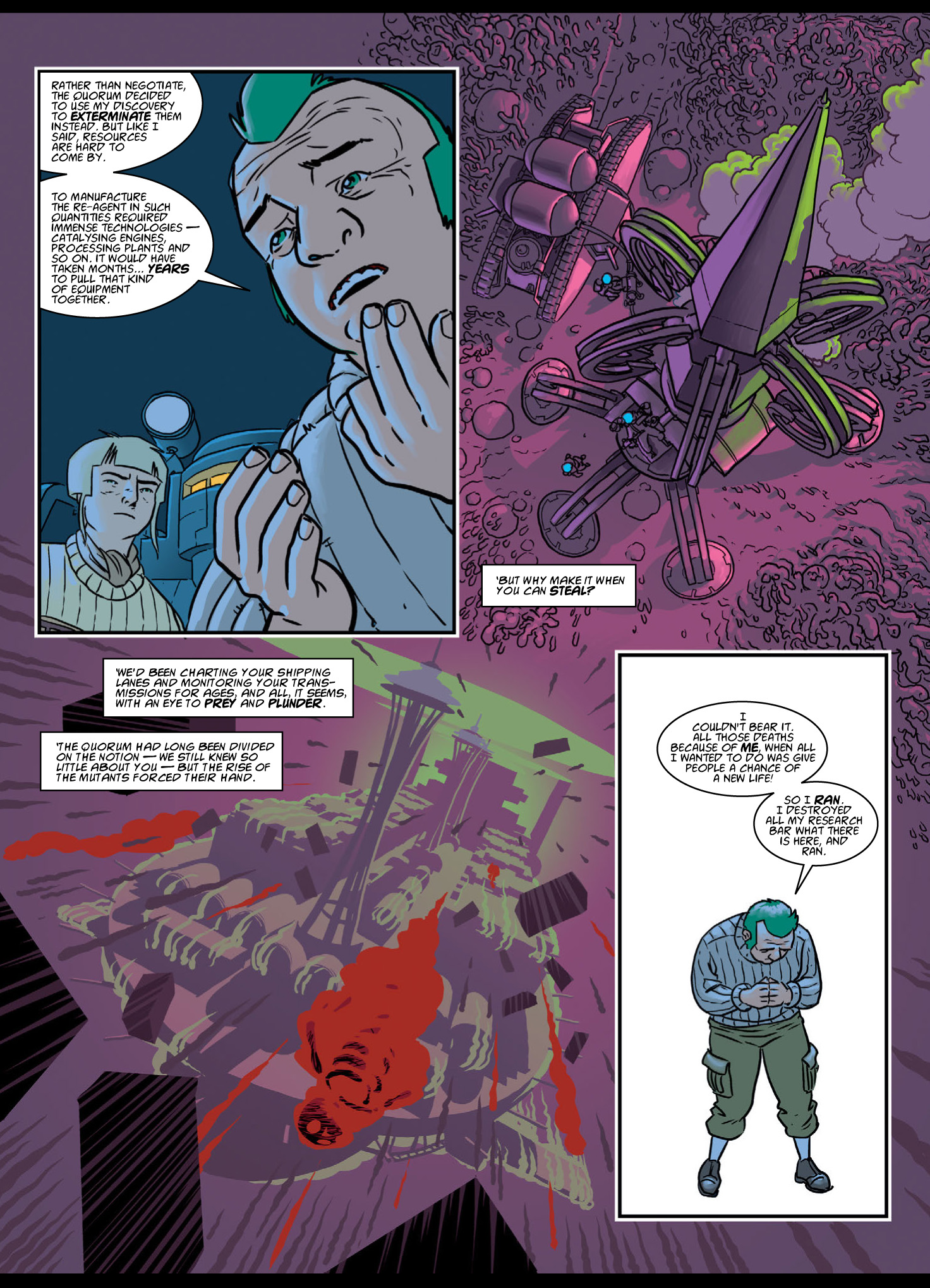 Read online Judge Dredd Megazine (Vol. 5) comic -  Issue #390 - 95