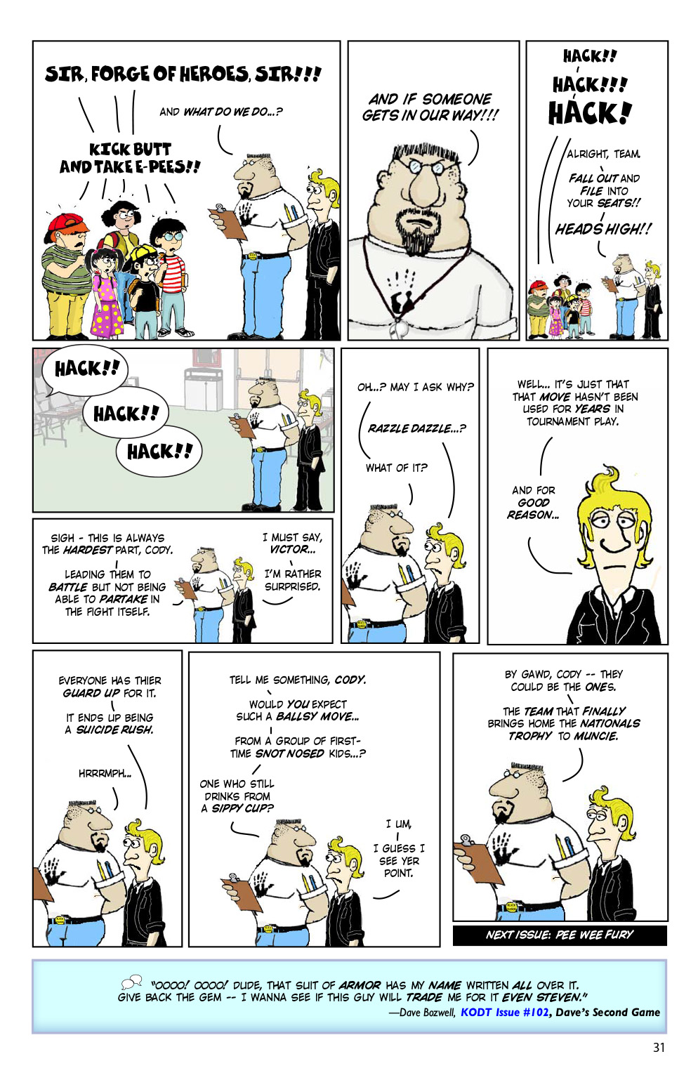 Read online Knights of the Dinner Table comic -  Issue #192 - 33