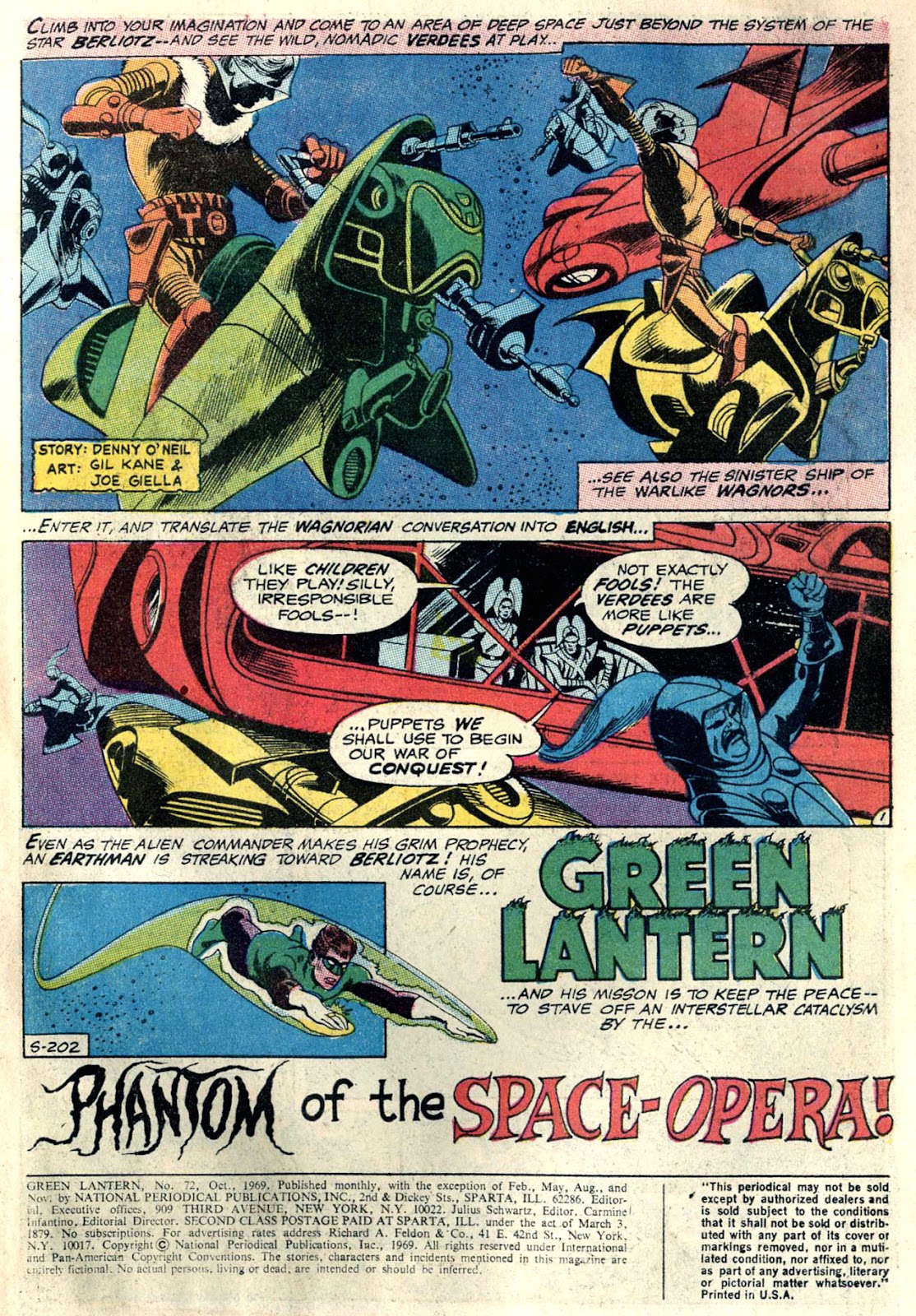 Green Lantern (1960) issue 72 - Page 3