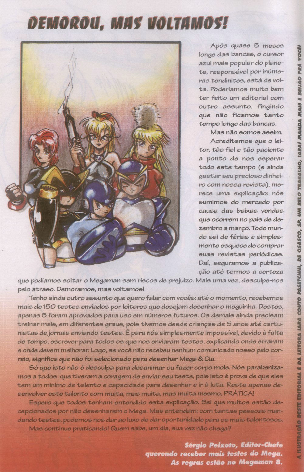 Read online Novas Aventuras de Megaman comic -  Issue #11 - 2