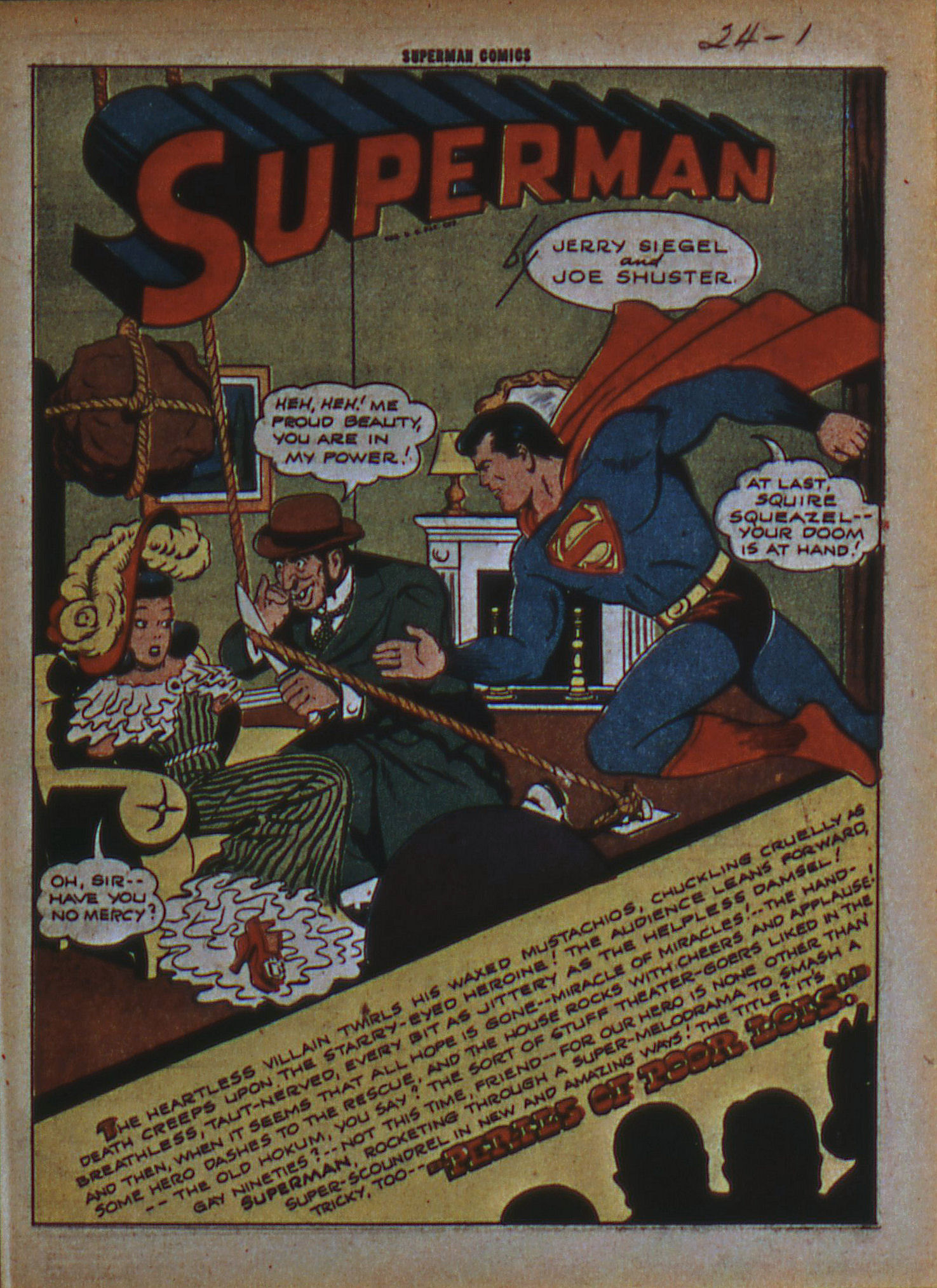 Read online Superman (1939) comic -  Issue #24 - 4