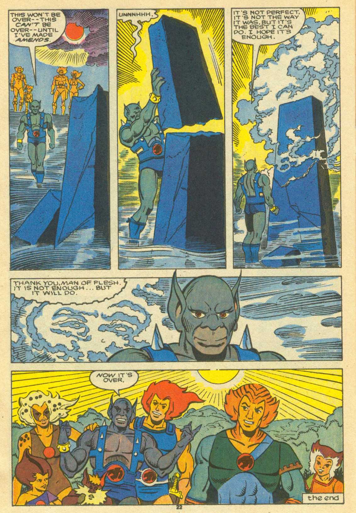 Read online ThunderCats (1985) comic -  Issue #10 - 23