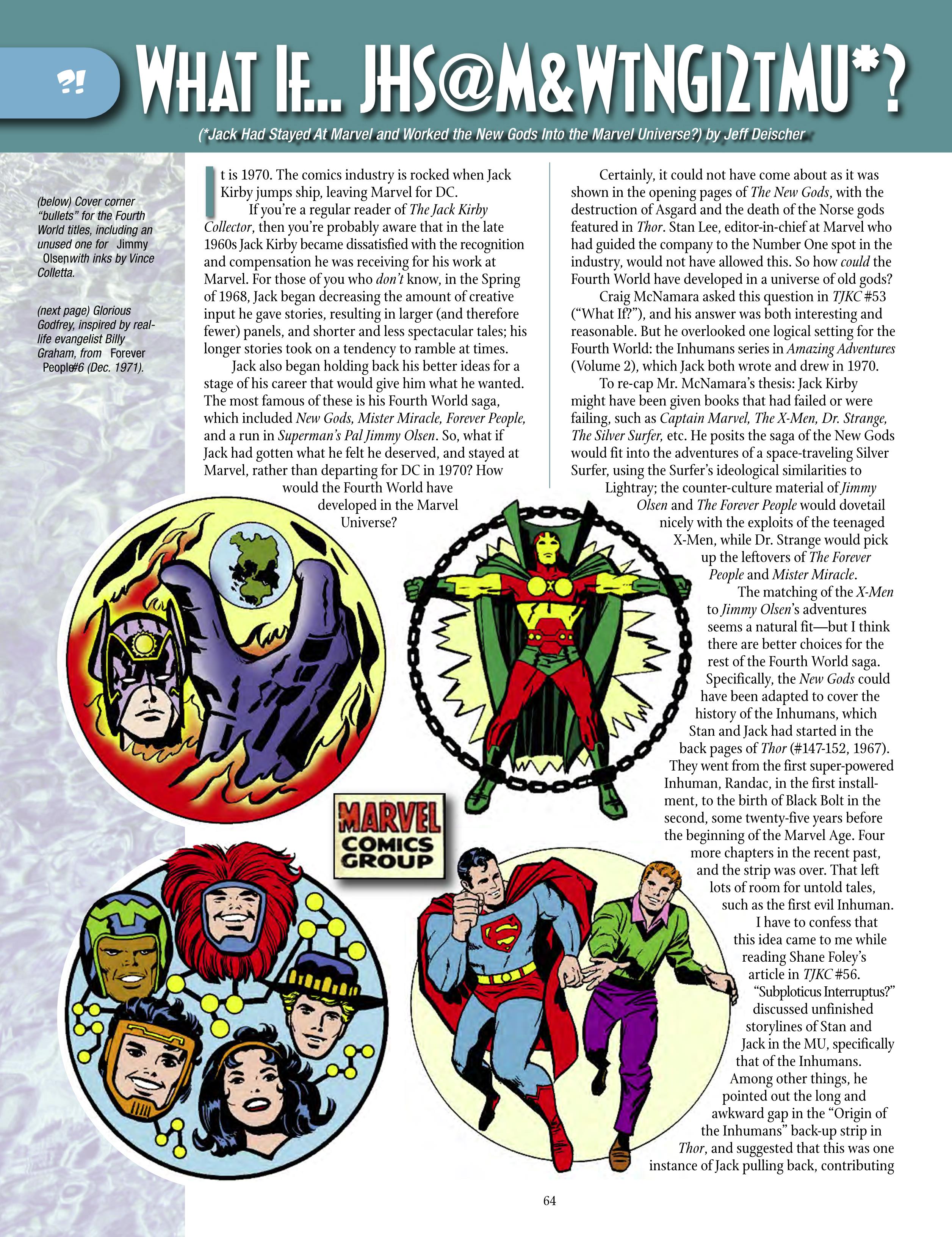 Read online The Jack Kirby Collector comic -  Issue #68 - 66