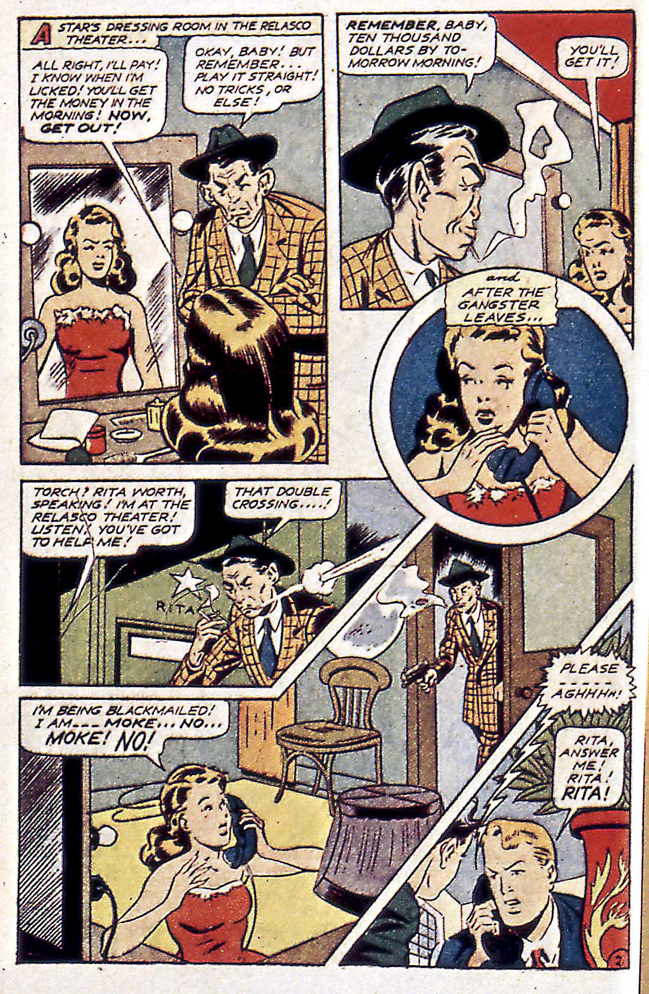 Read online The Human Torch (1940) comic -  Issue #19 - 5