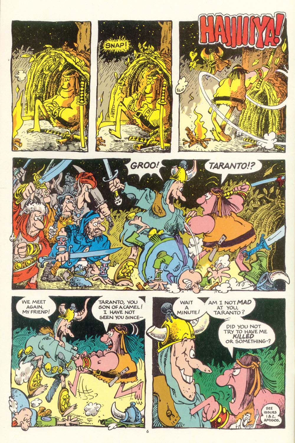 Read online Groo the Wanderer comic -  Issue #7 - 7