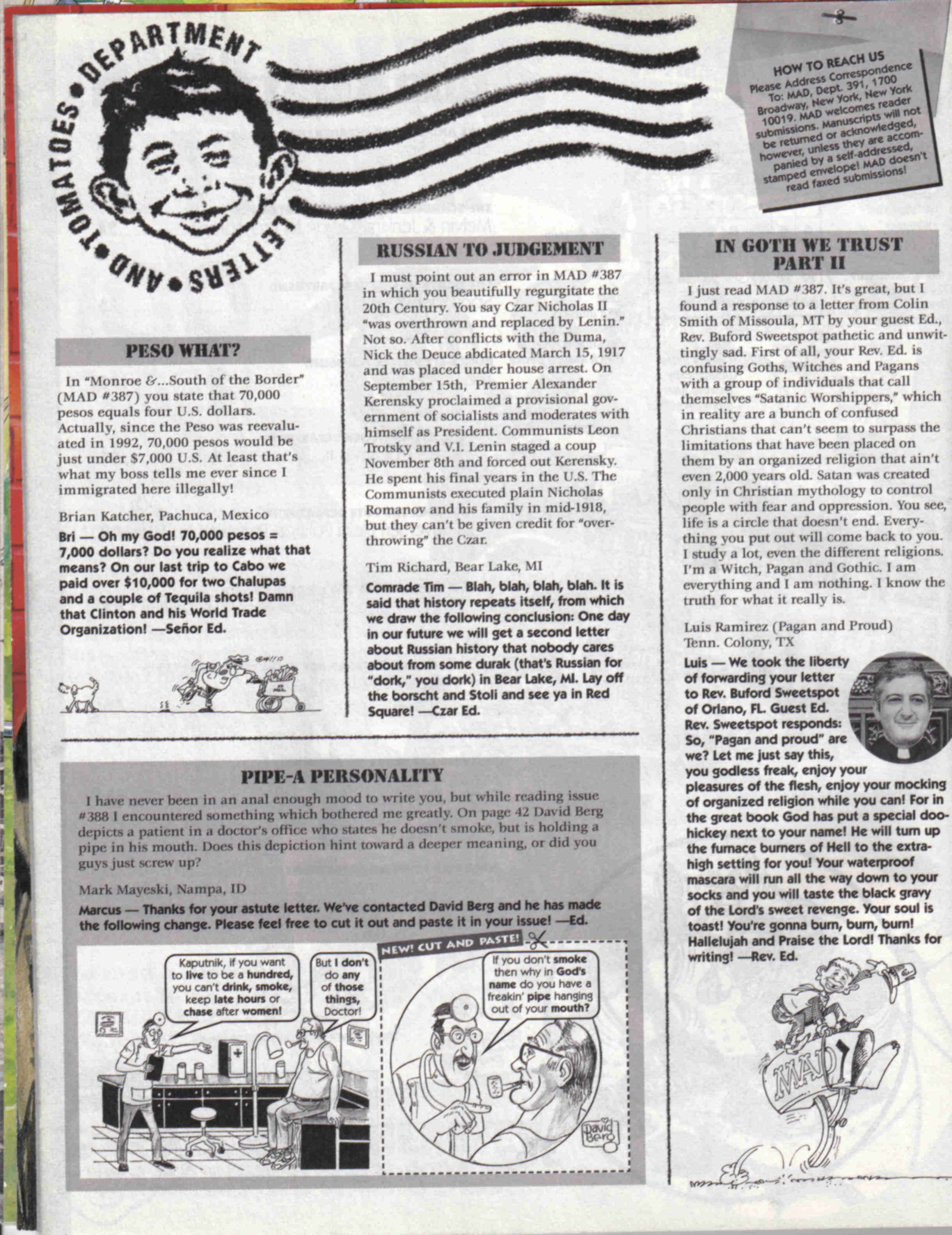 Read online MAD comic -  Issue #391 - 4