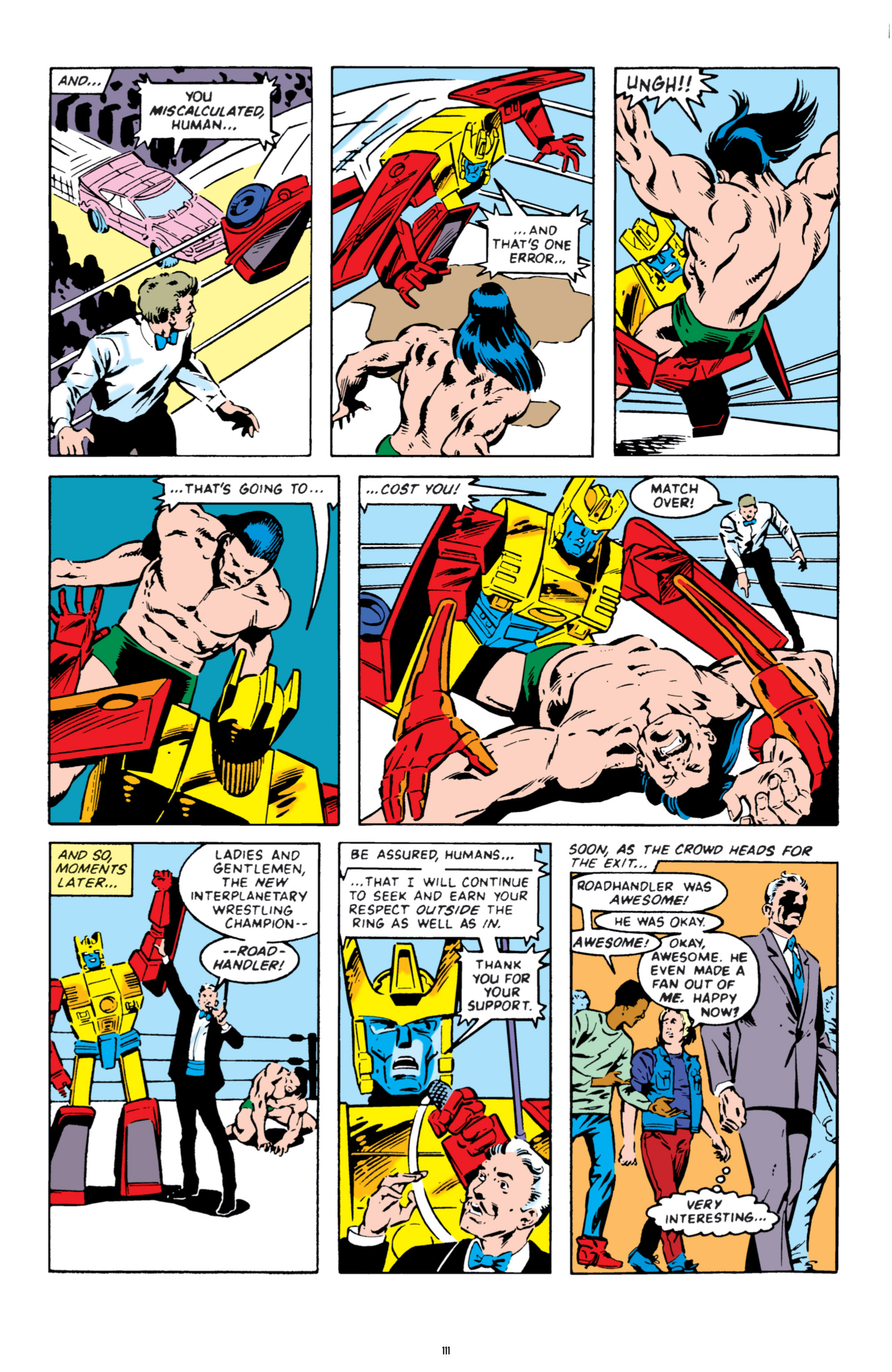 Read online The Transformers Classics comic -  Issue # TPB 5 - 112
