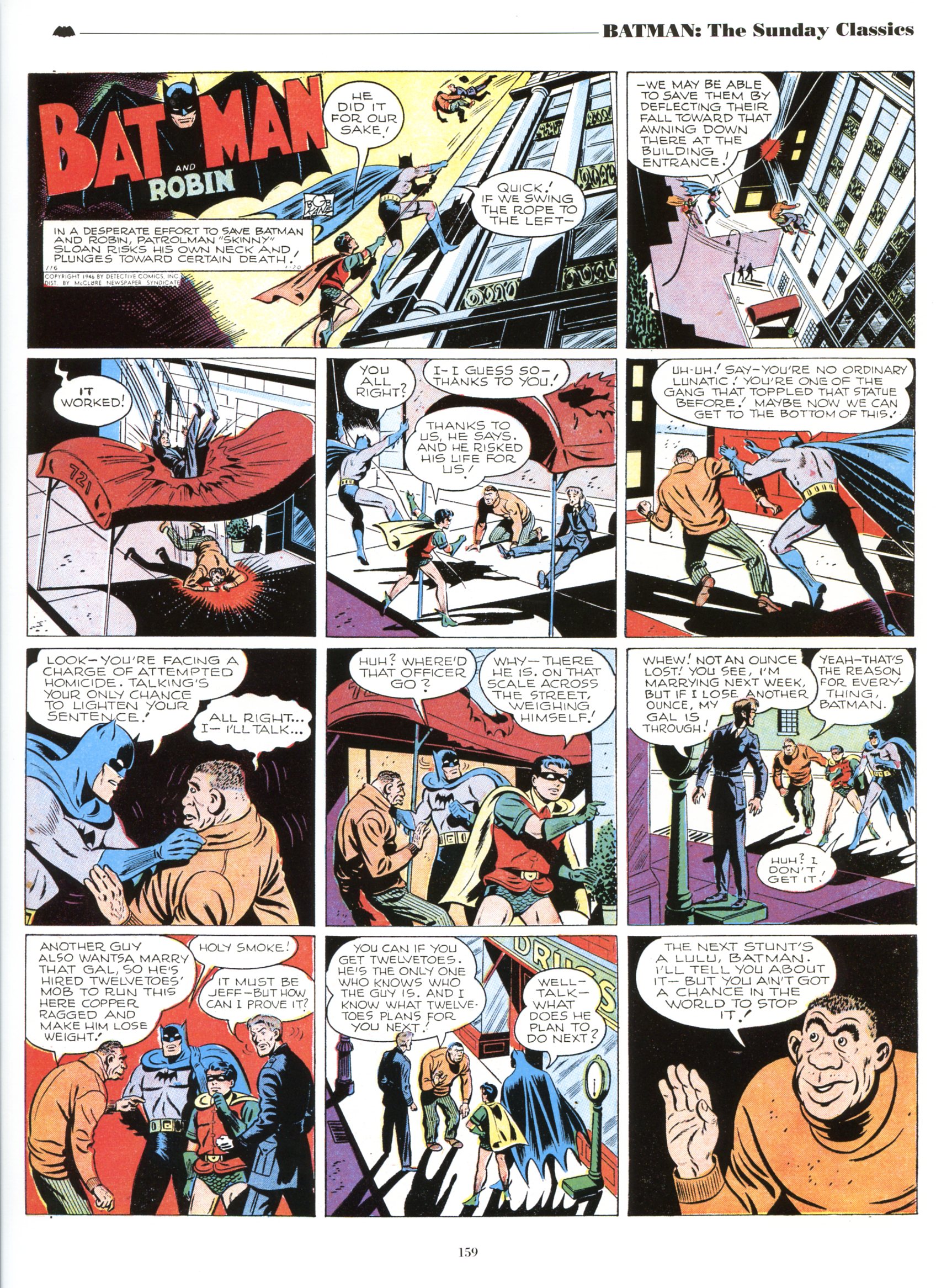 Read online Batman: The Sunday Classics comic -  Issue # TPB - 165