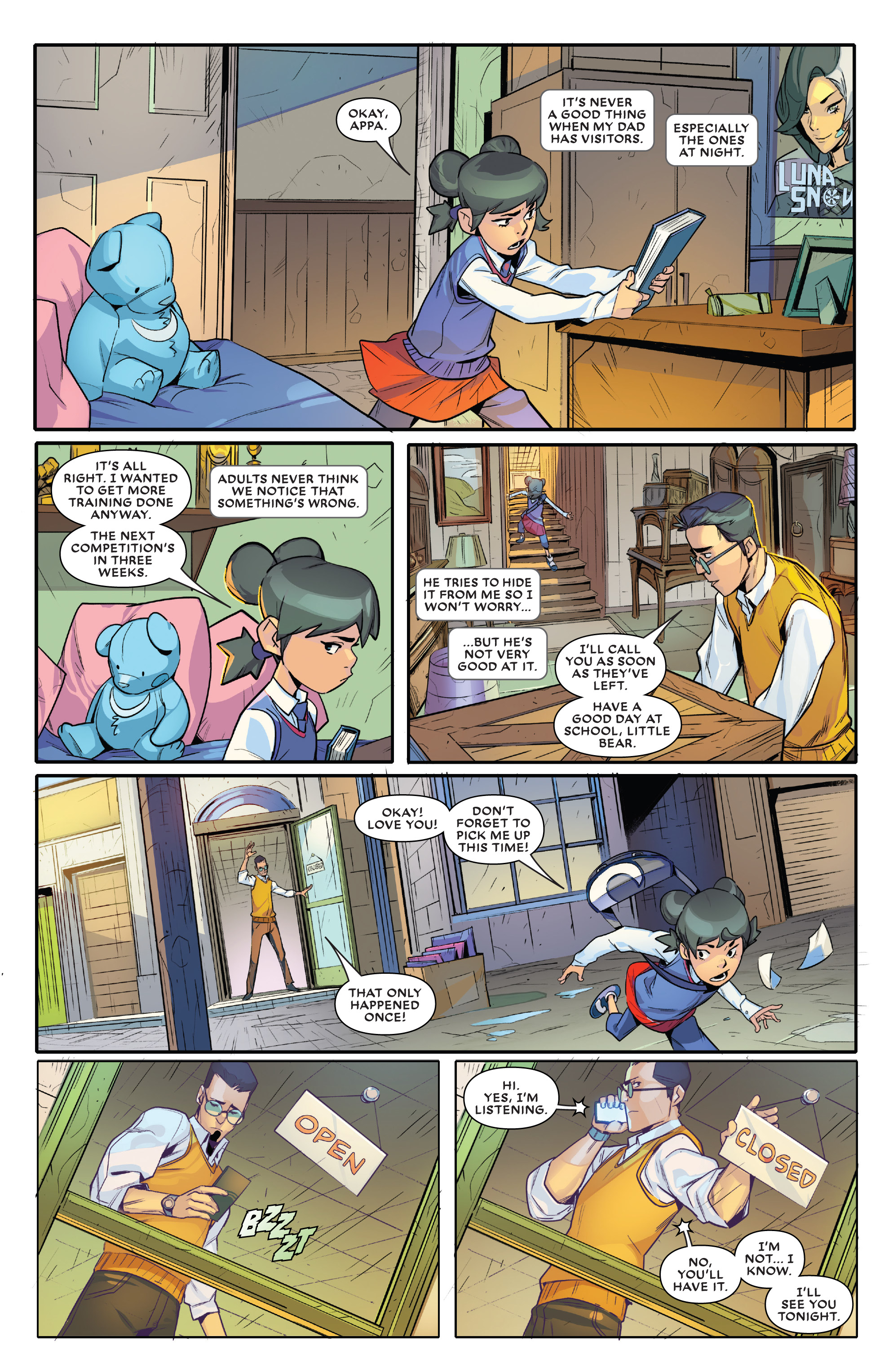 Read online Future Fight Firsts: Luna Snow comic -  Issue #Future Fight Firsts Crescent and Io - 6
