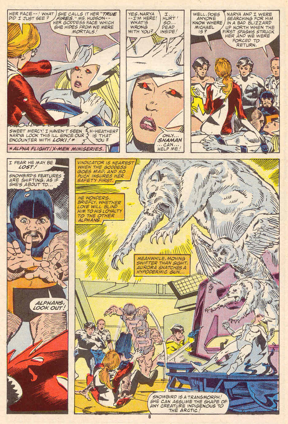 Read online Alpha Flight (1983) comic -  Issue #35 - 9